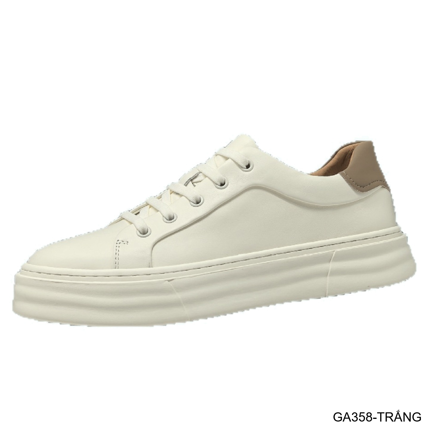 GA358 - Giày Sneaker Nam Đế Dày Phong Cách Hàn Quốc Da Bò Thoáng Khí_thumbnail_3
