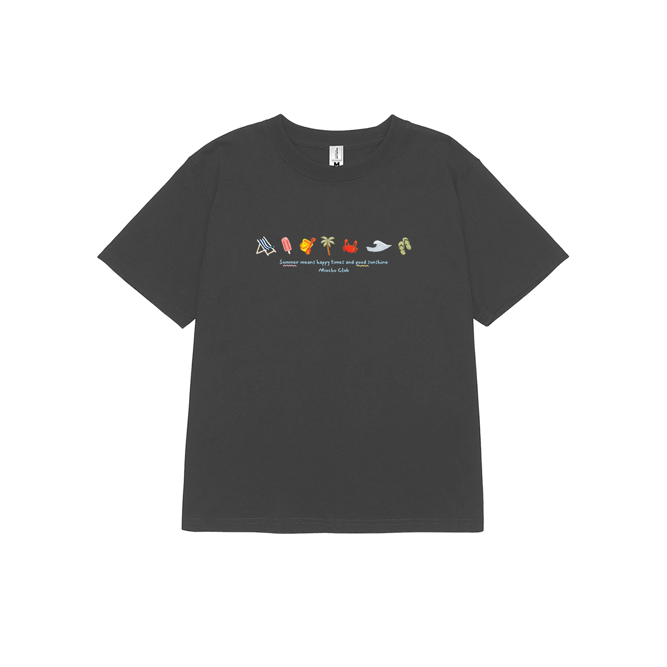 Áo baby tee ôm body hè biển 2151 Miucho cổ tròn vải cotton 4c thoáng mát in mix_thumbnail_7