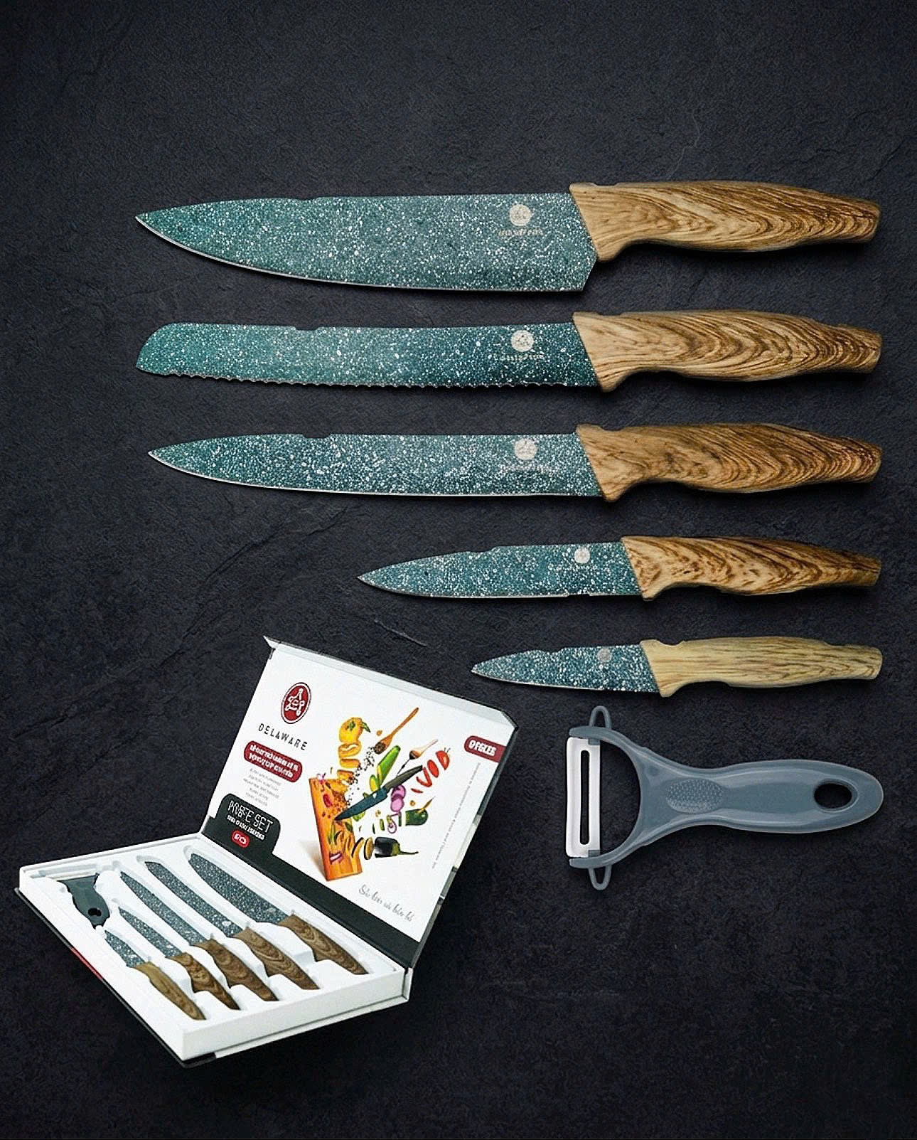 BỘ DAO THÉP KHÔNG GỈ