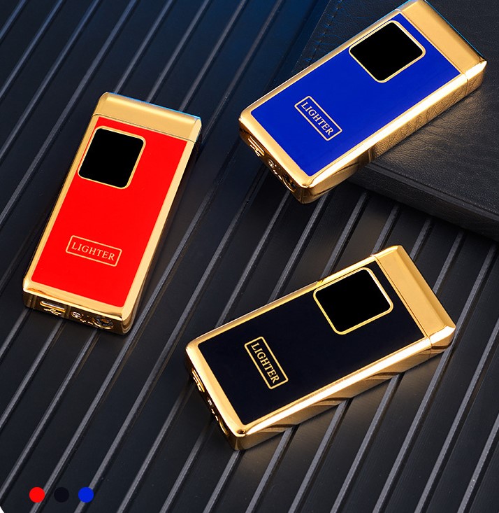 Bật lửa gas sạc điện WF19 fullbox tặng kèm đầu bơm gas_thumbnail_7