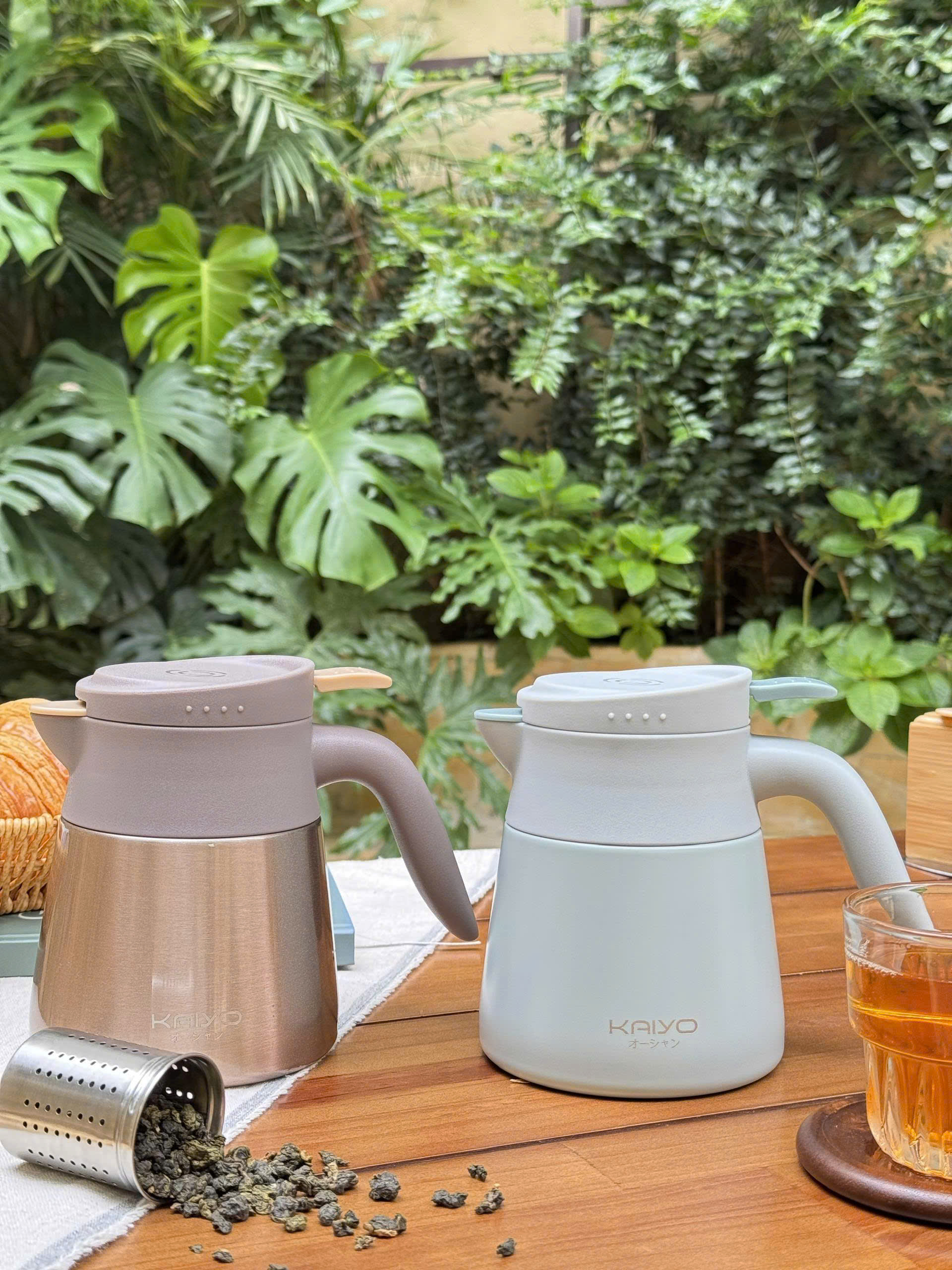 Bình giữ nhiệt pha trà kèm lõi lọc inox 304 Kaiyo 500ml_thumbnail_7