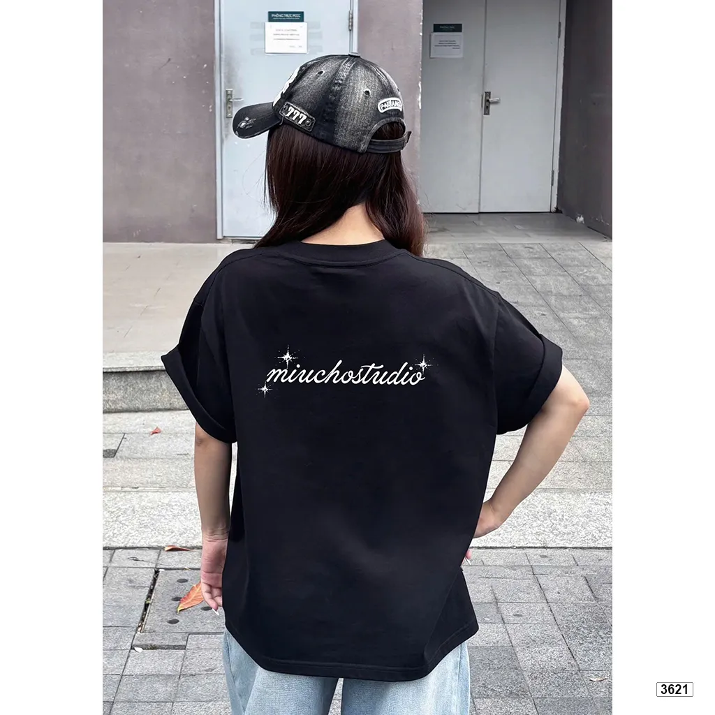 Áo thun boxy nam nữ cổ tròn Miucho Studio 3621_thumbnail_3