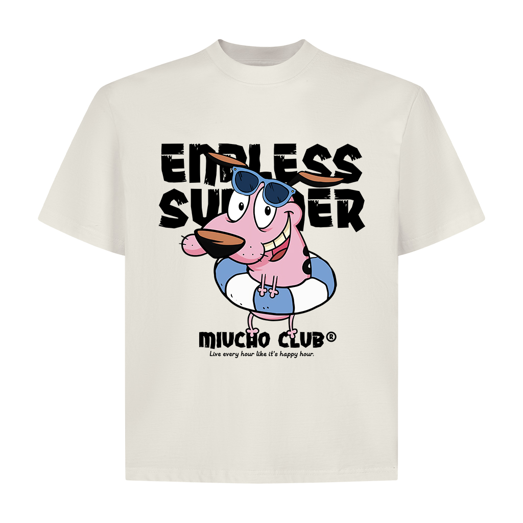 Áo phông form boxy in hoạt hình dễ thương 2359 Miucho Club cổ tròn vải cotton 2 chiều cao cấp in mix_thumbnail_7