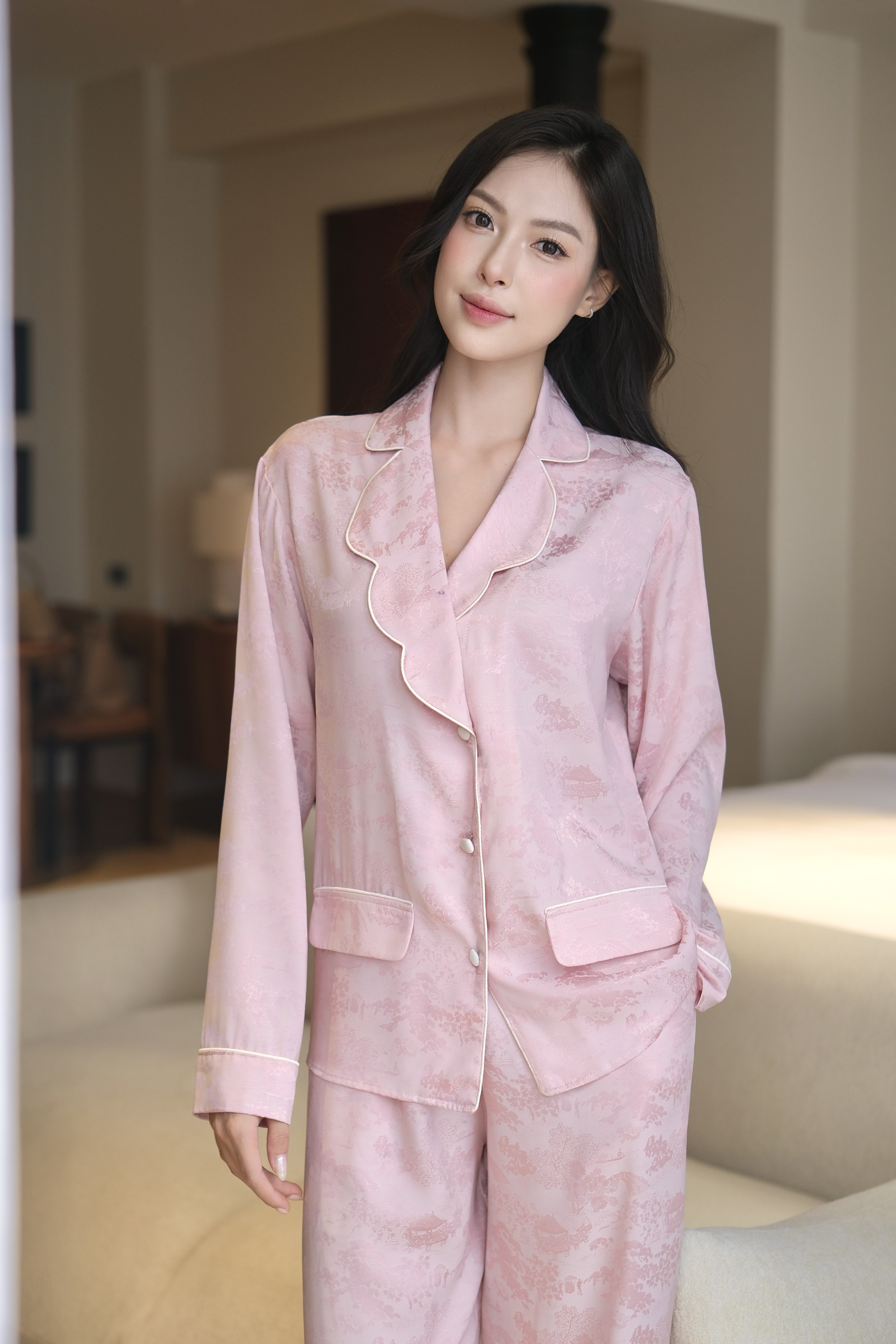 Bộ Gấm Áo Dài Tay, Quần Dài BN650_thumbnail_20