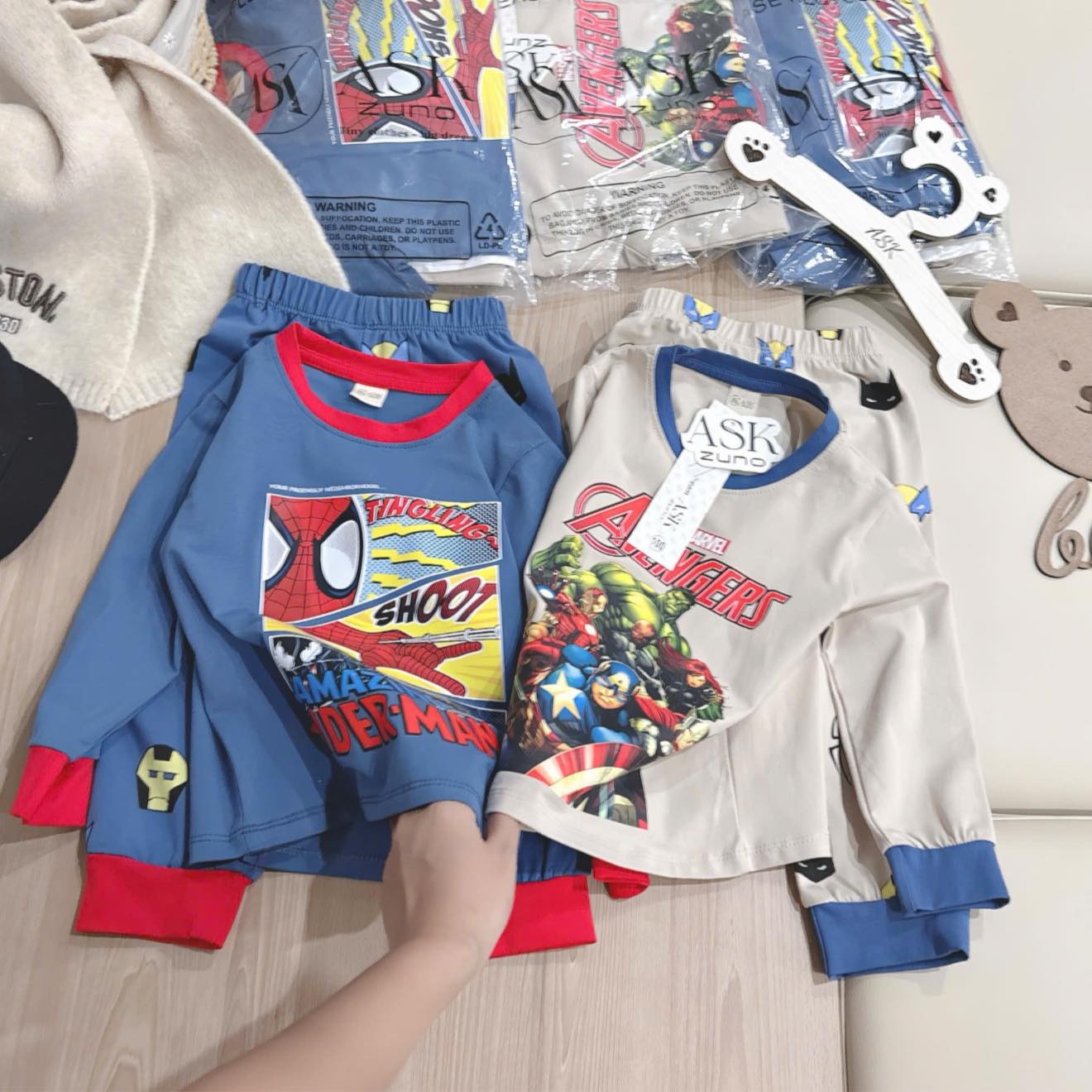 C64 SET 2 BỘ DÀI SIÊU NHÂN MẪU MỚI BE XANH- A100.273_thumbnail_2