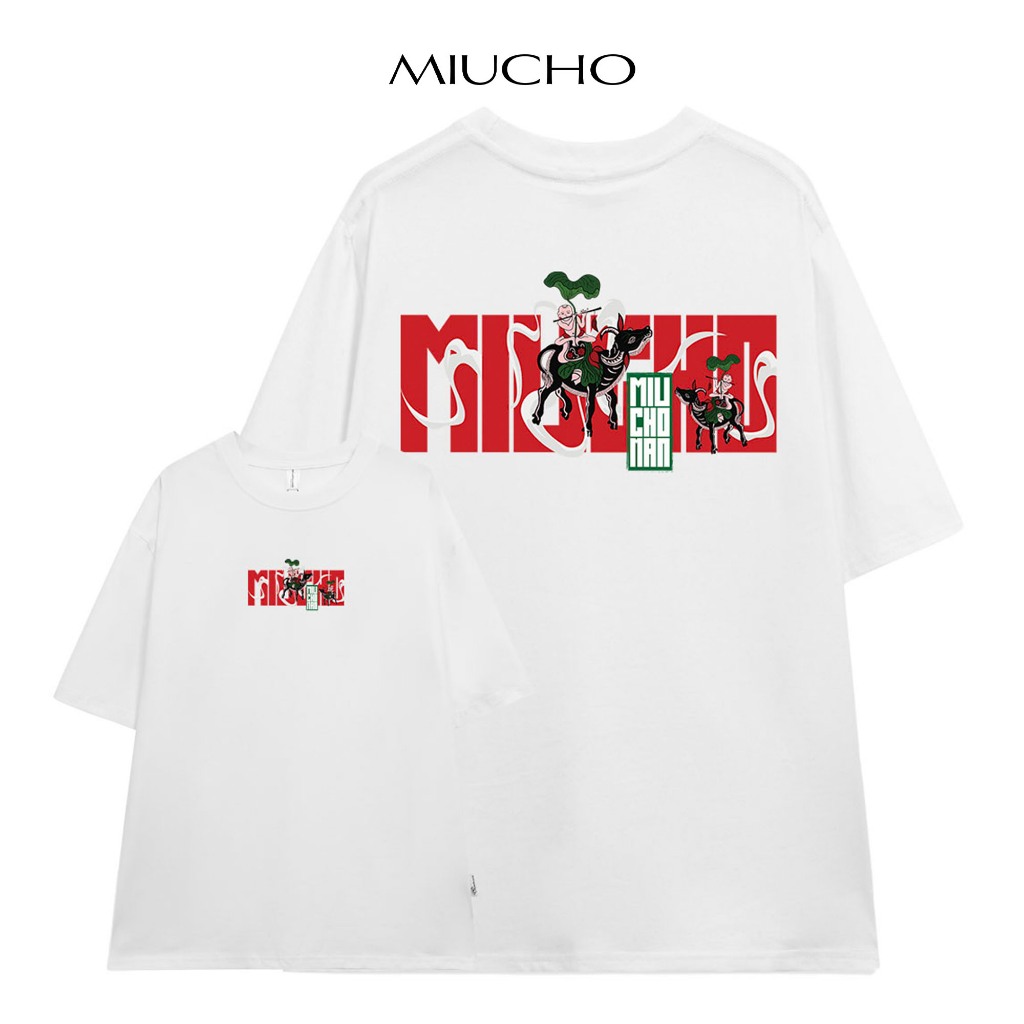 Áo thun nam form rộng 12 con giáp tuổi Sửu ( tuổi trâu) ATD439 Miucho Man cotton cổ tròn ingraphic_thumbnail_7
