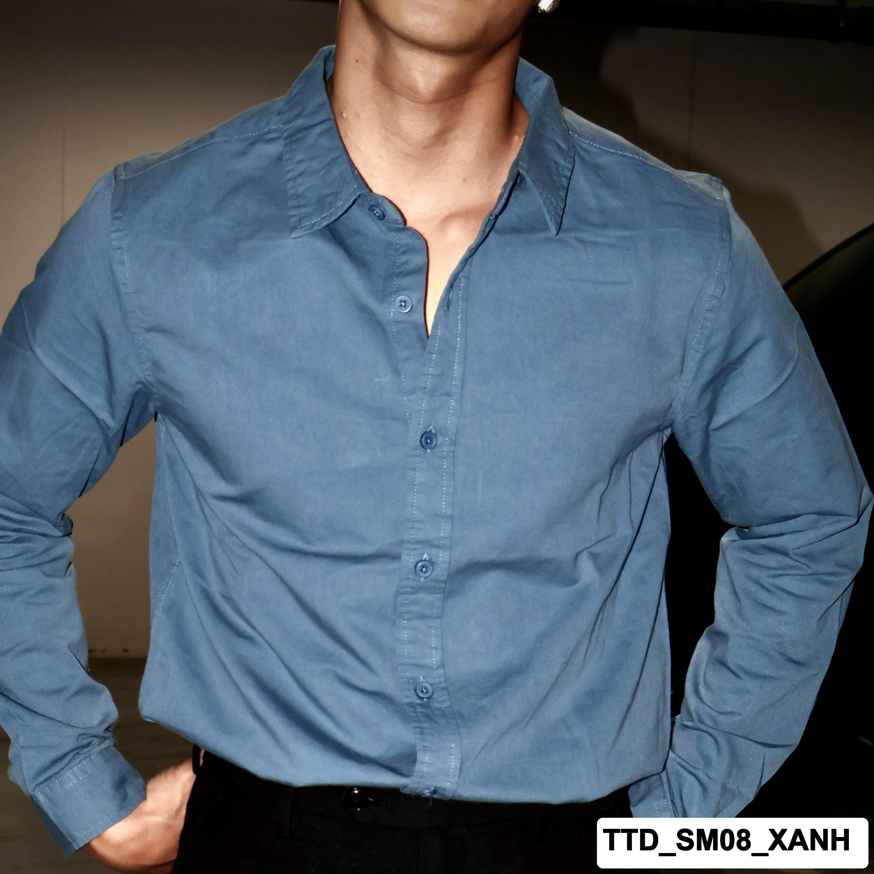 TTD_SM08 - Sơ mi trơn , đơn giản basic_thumbnail_4