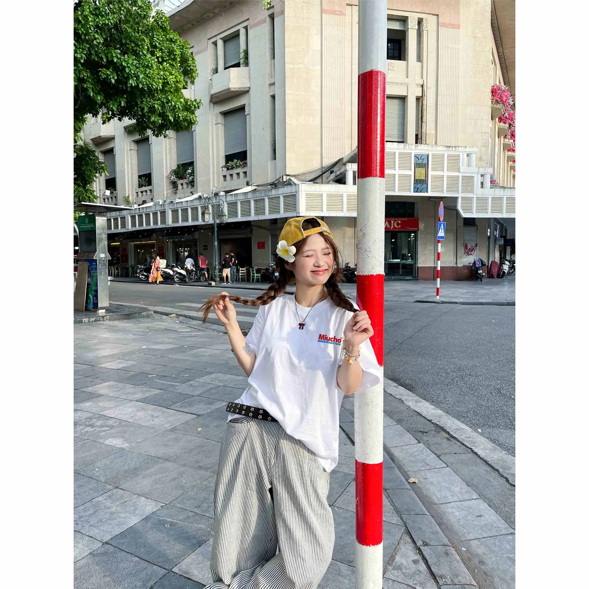 Áo thun form boxy street style unisex 2529 Miucho vải cotton thoáng mát co giãn in mix_thumbnail_2