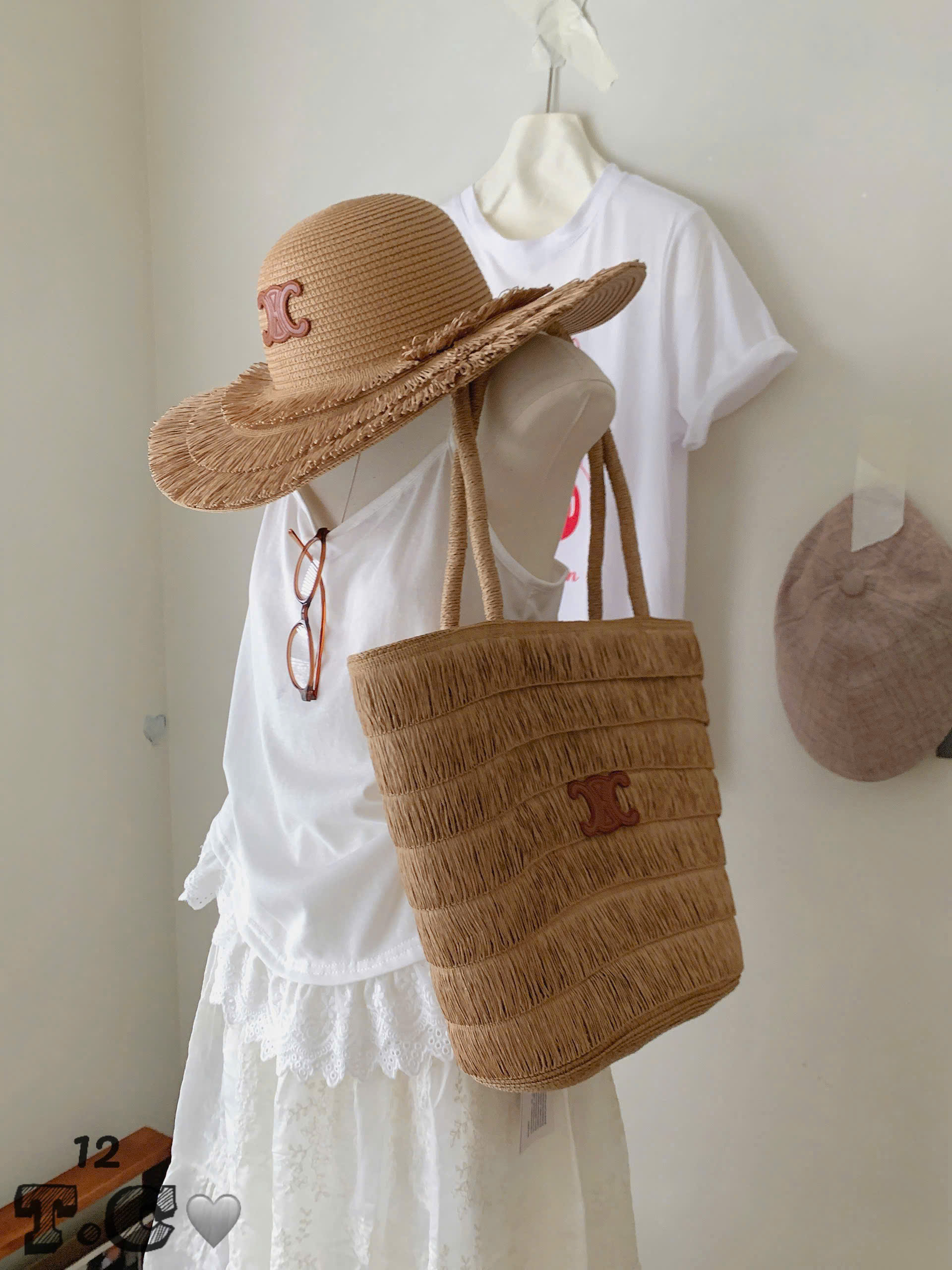 👒👜 Set túi & cói vành