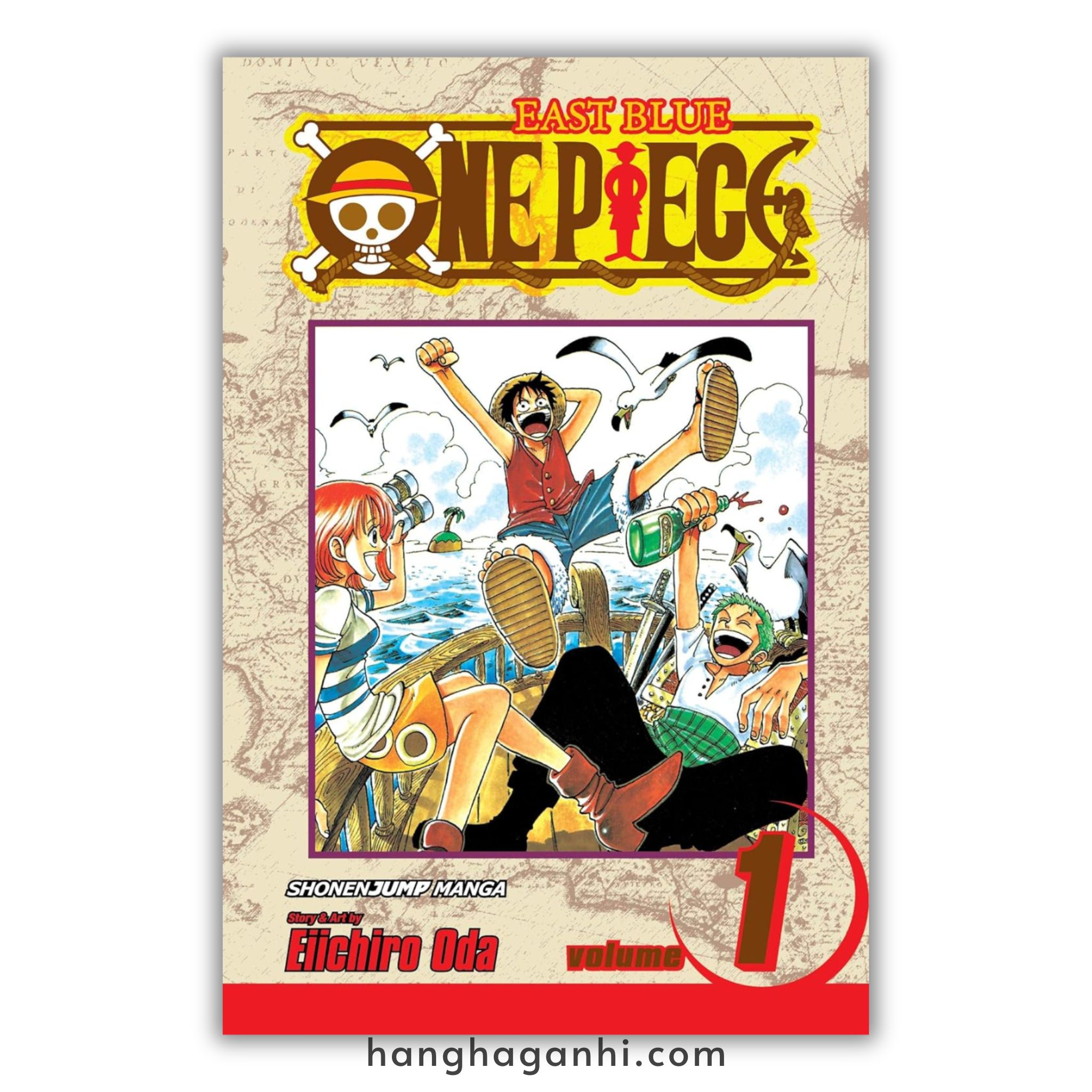 [TIẾNG ANH] - Truyện Tranh One Piece- Đảo Hải Tặc Phần 1 ( Vol 1-12)_thumbnail_1