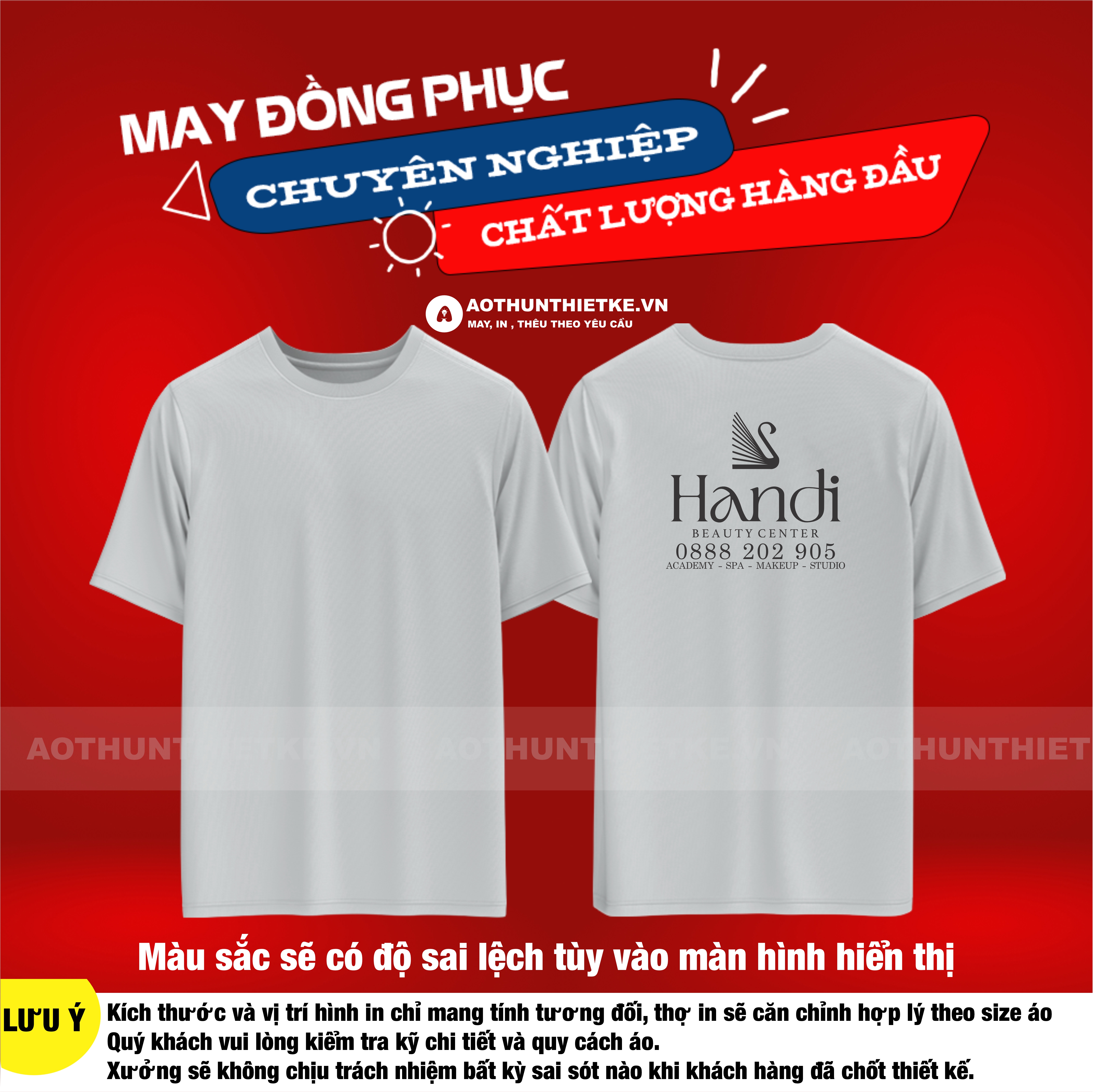 Áo Đồng Phục Spa Handi