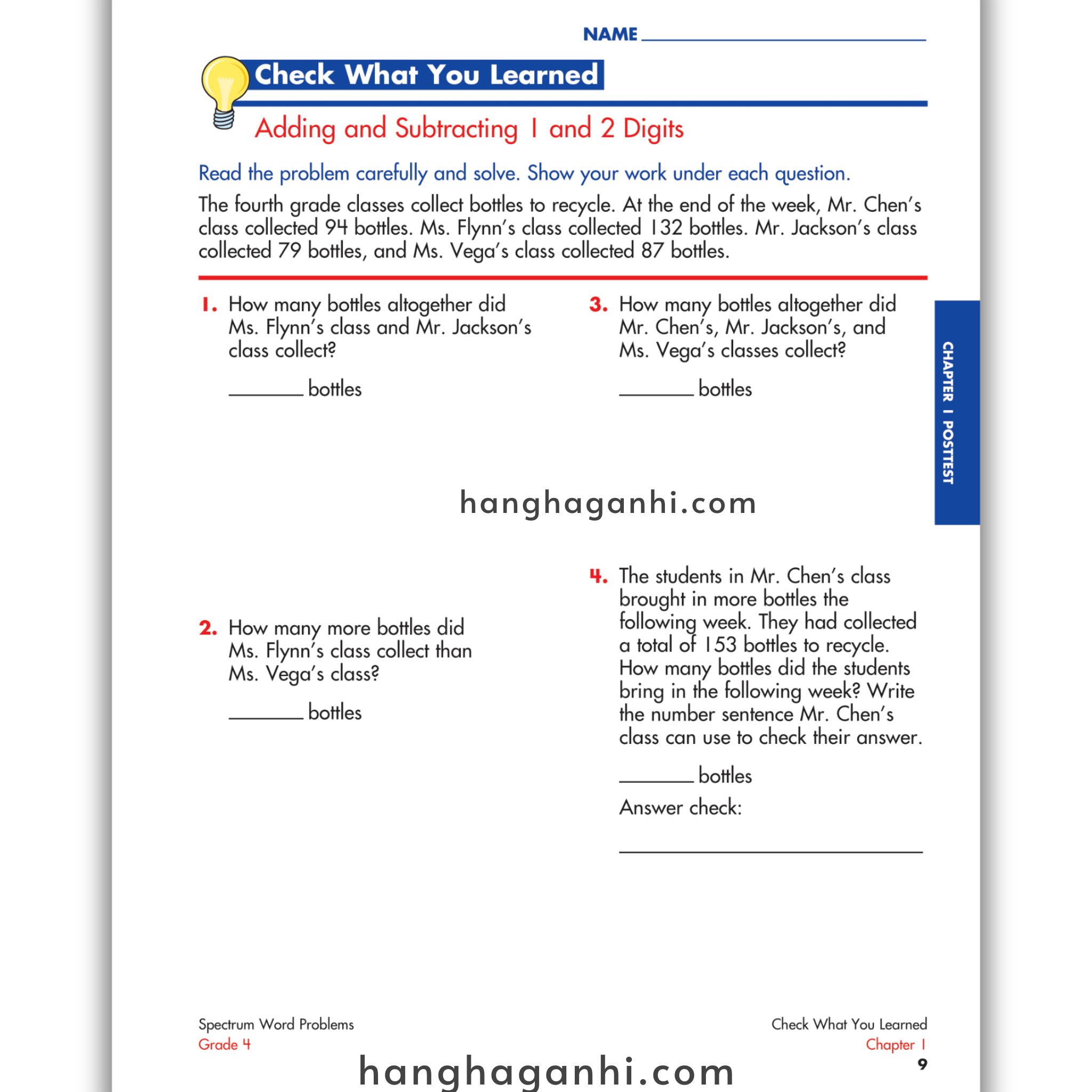 Sách Spectrum Word Problems Workbook Grade 4_thumbnail_10