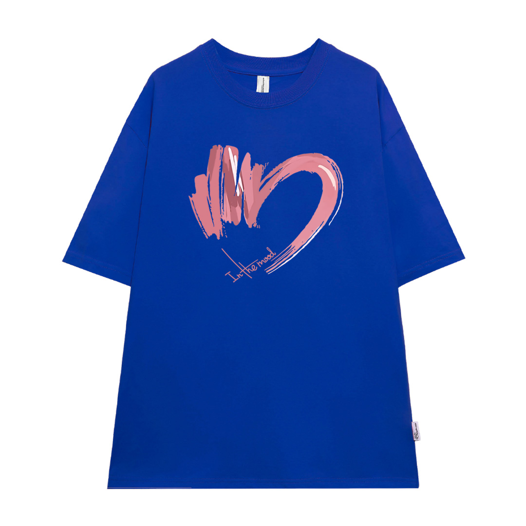 Áo thun couple trái tim local brand form rộng ATD783 Miucho cotton cổ tròn in graphic_thumbnail_17