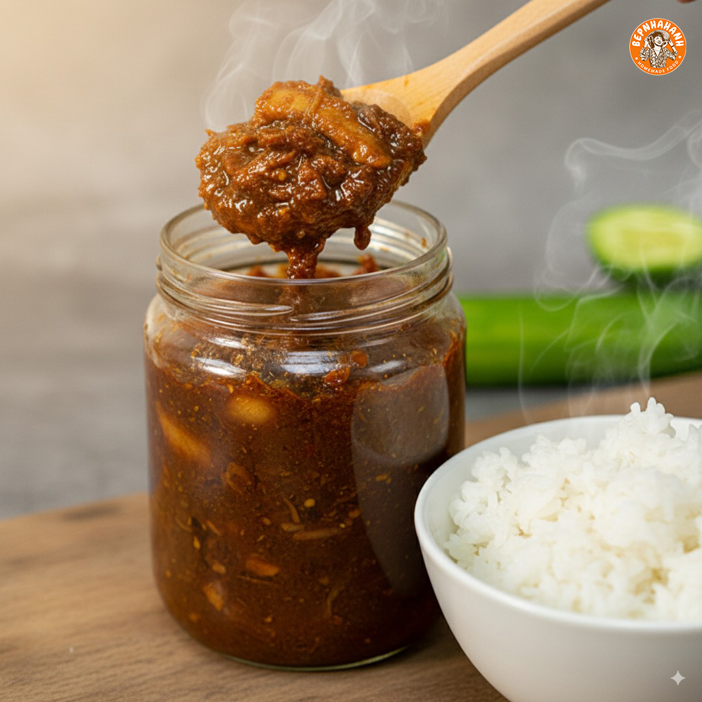 mắm ruốc xào thịt