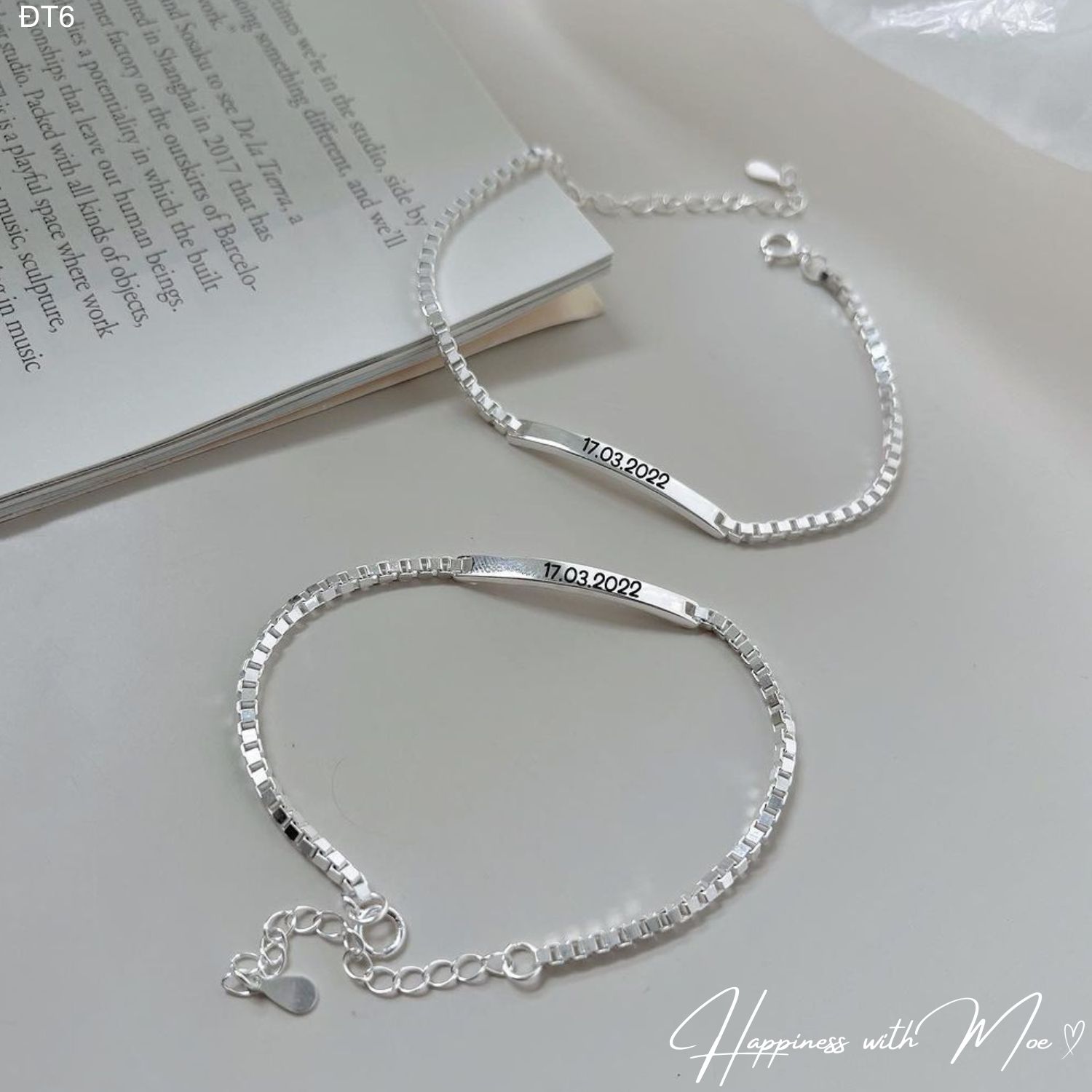 ĐT6 - Lắc tay đôi dây vuông khắc tên theo yêu cầu_thumbnail_1