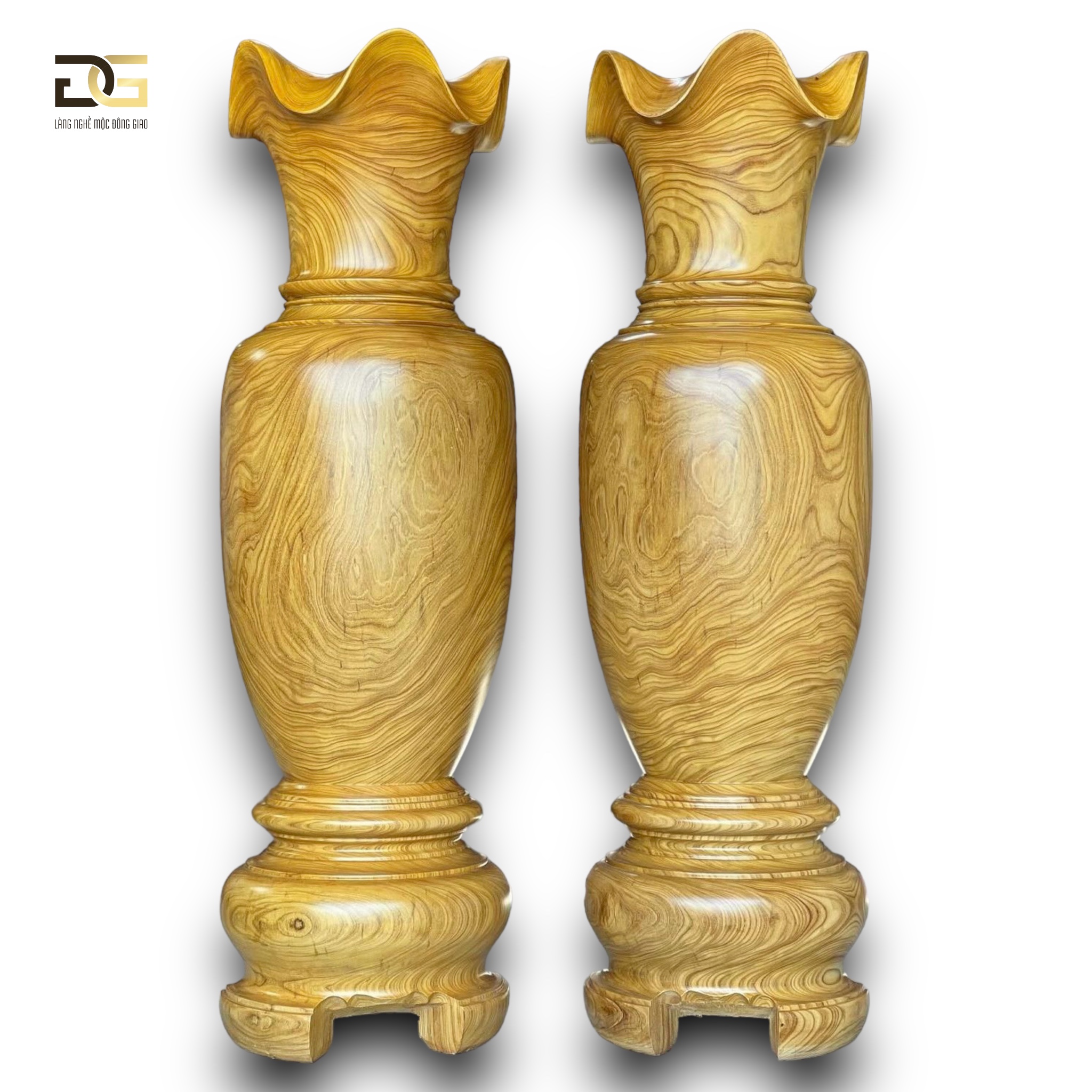 Lộc Bình Gỗ Cẩm Vàng 2m2