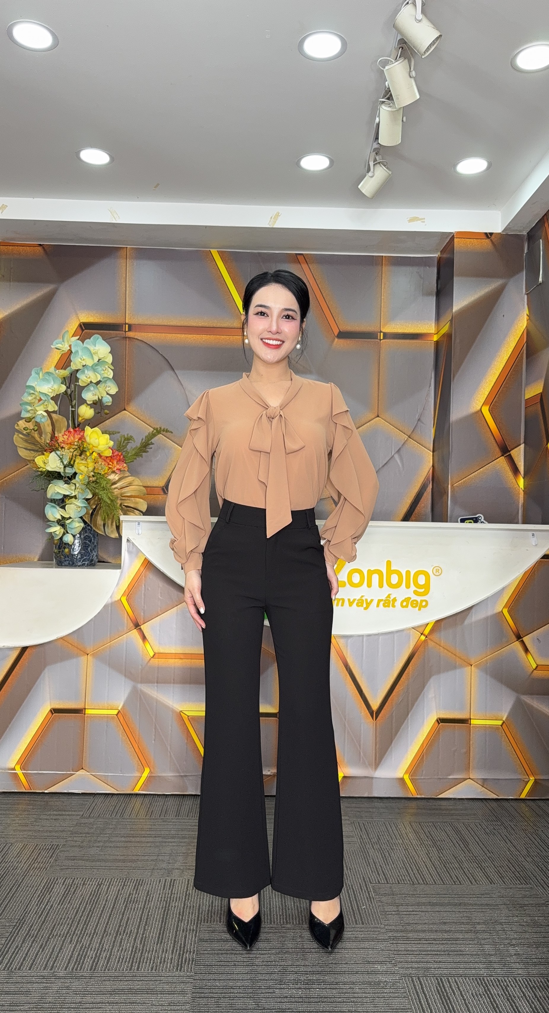 Áo kiểu - A1966 - Thương hiệu Zonbig