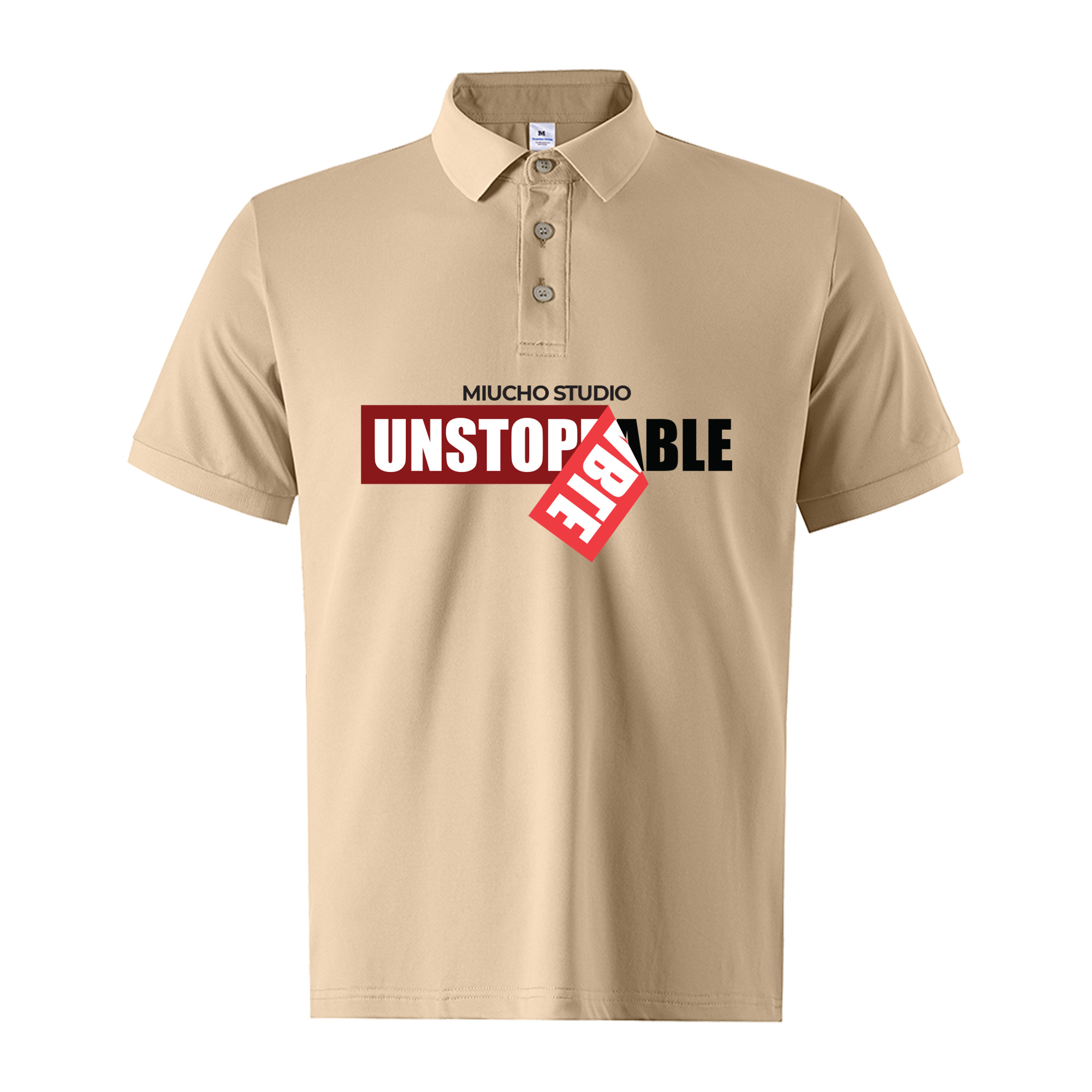 Áo polo nam đẹp form vừa 2066 Miucho Iconic cổ trụ vải cá sấu polyester thoáng mát in typography_thumbnail_0