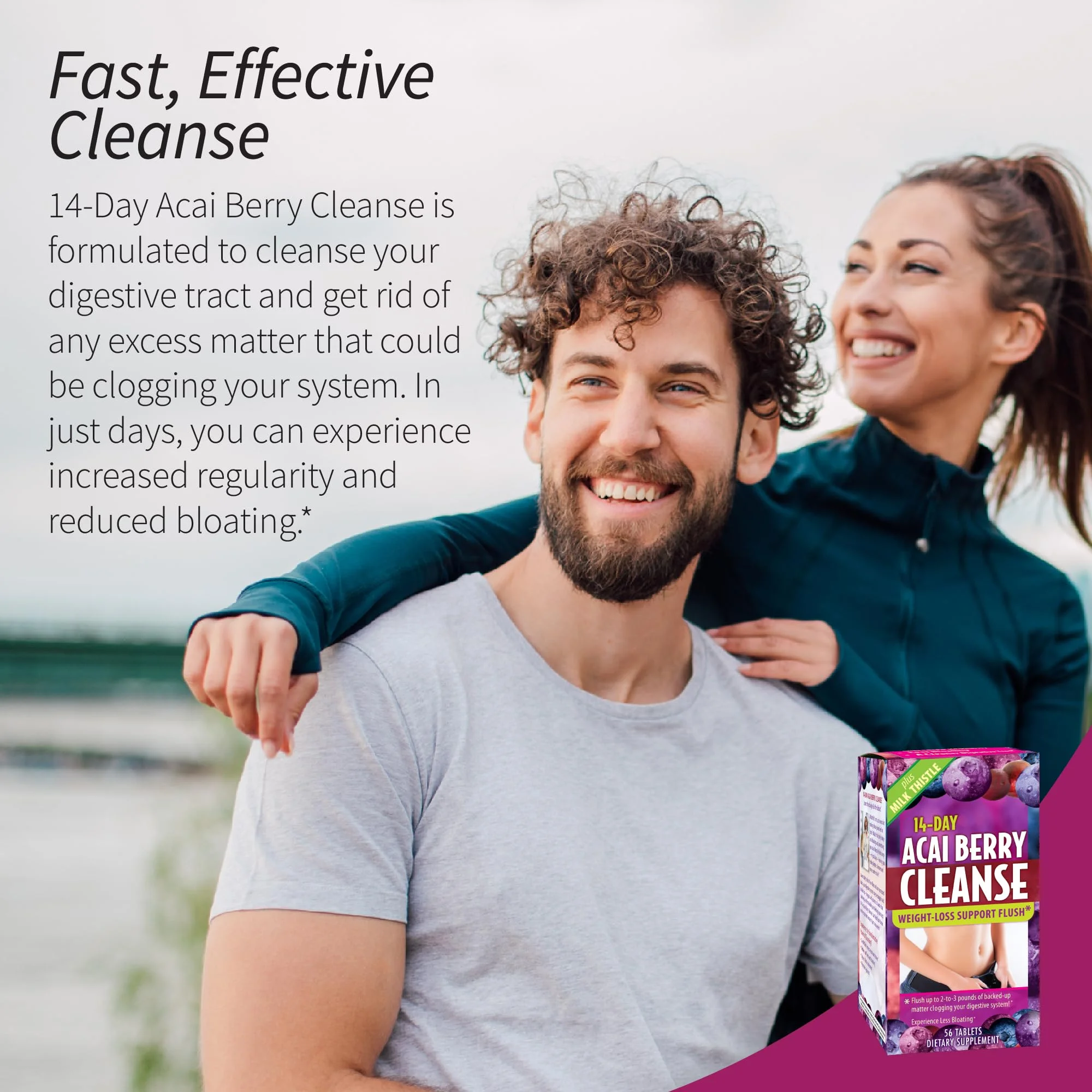Thực Phẩm Chức Năng Applied Nutrition 14-Day Acai Berry Cleanse – Liệu Trình 14 Ngày Thanh Lọc Và Làm Sạch Cơ Thể (56 Viên)_thumbnail_3
