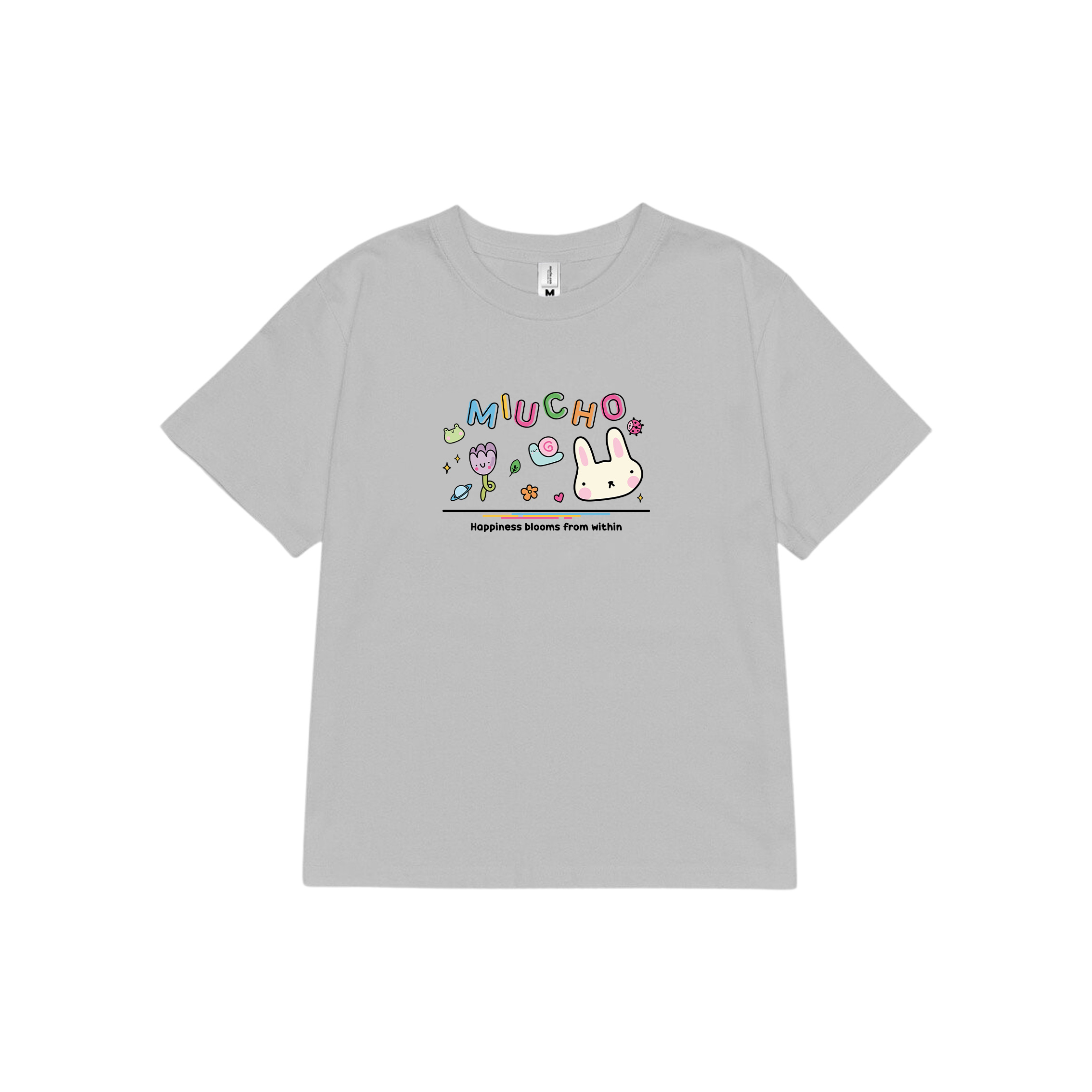 Áo baby tee ôm chất vải cotton co giãn 4 chiều thoáng mát ABD1691 Miucho in mix