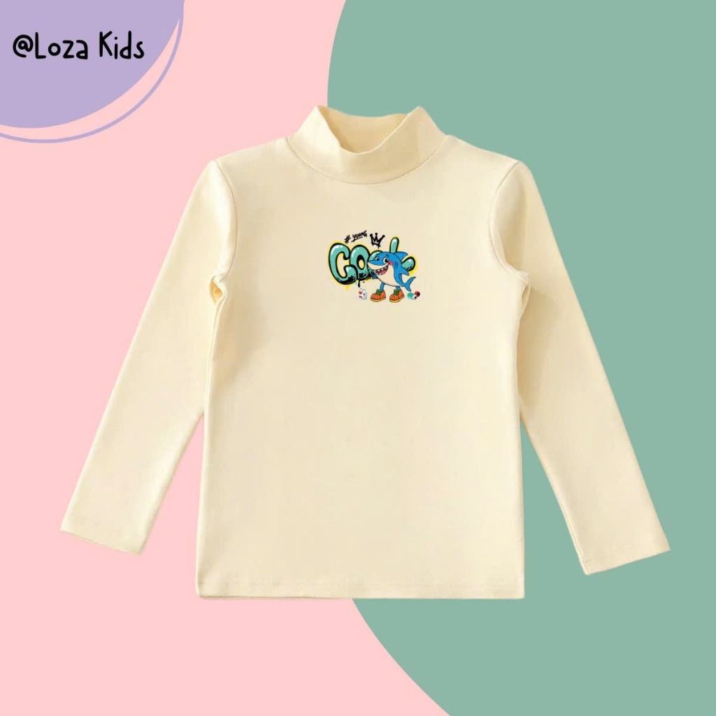 Áo giữ nhiệt cho bé trai in Brainrot, Tralalero Tralala chất cotton borip- Áo thu đông bé trai Loza Kids CE002_thumbnail_14