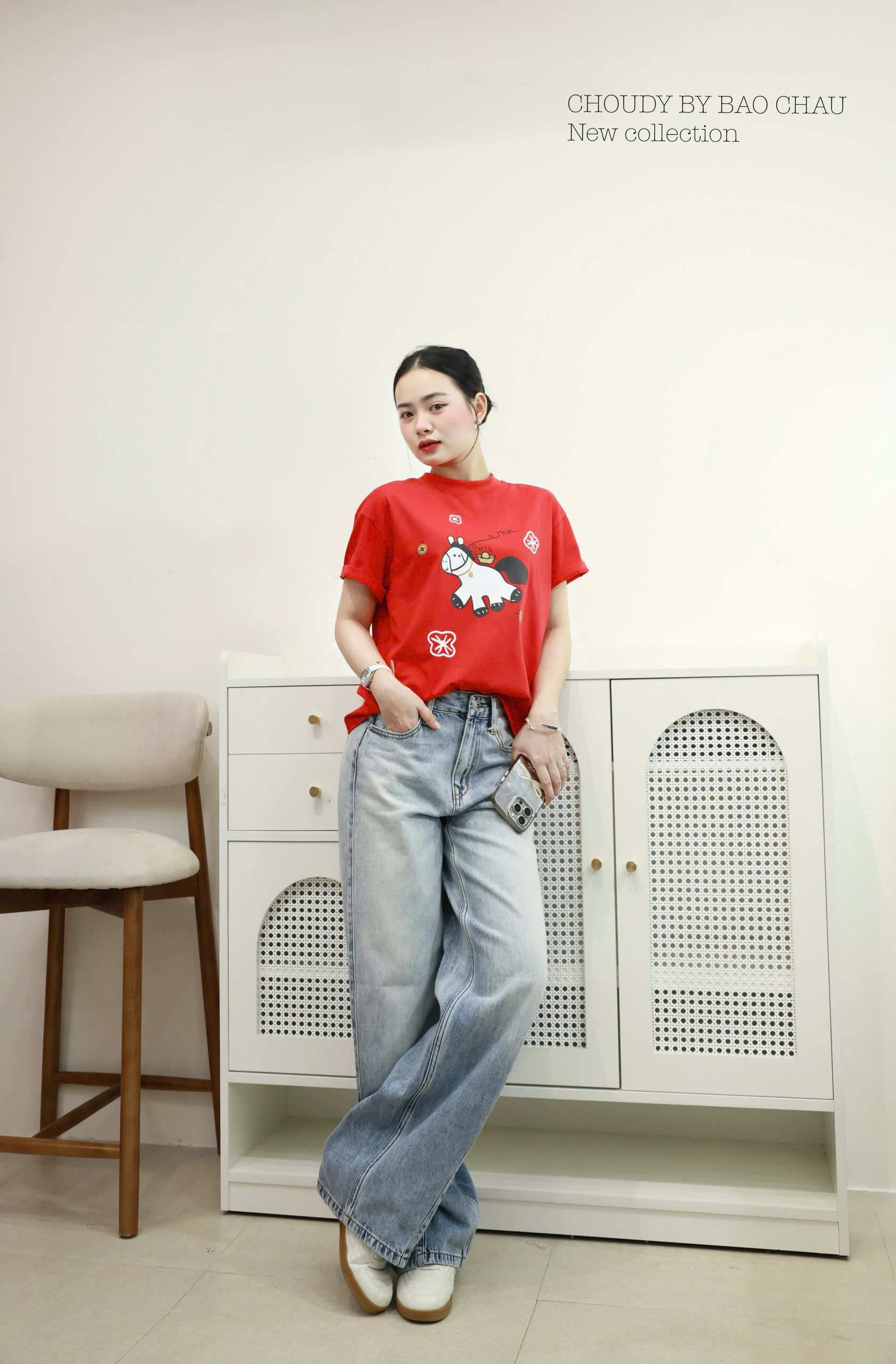 Q372 QUẦN JEAN SUÔNG