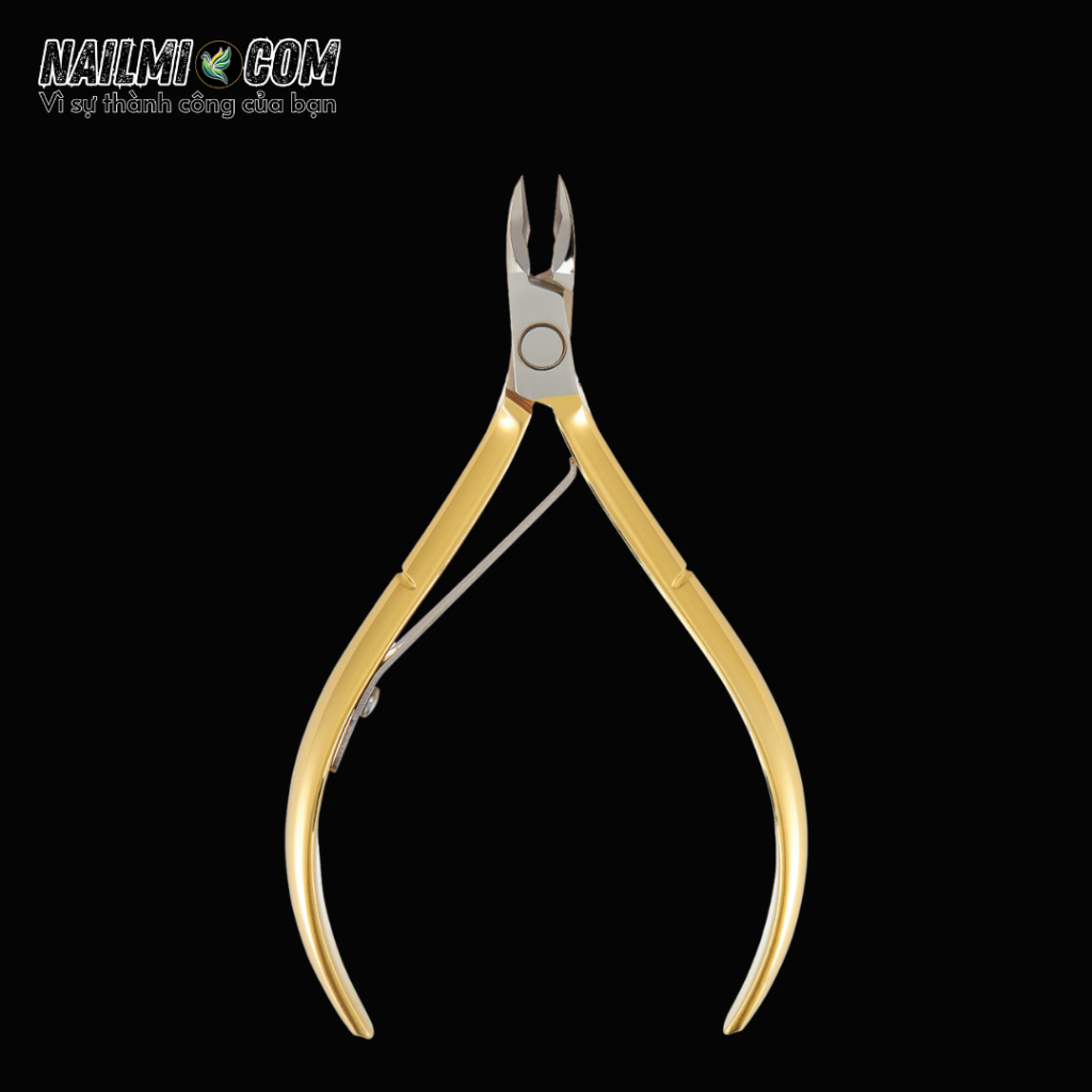 Kềm (kìm) cắt da - màu vàng - NGHĨA - D555KD - không dũa