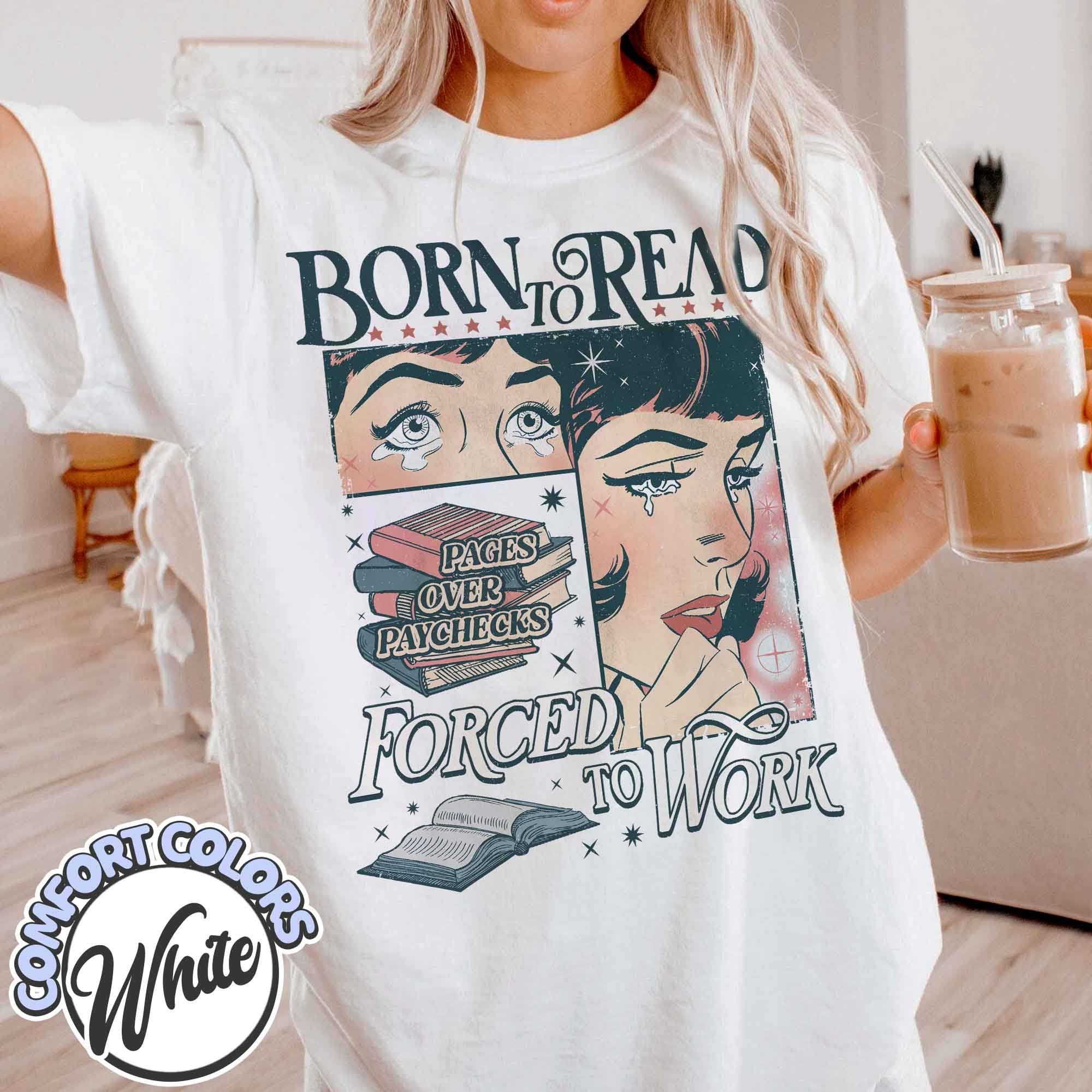 Story Lover Comfort Tee • Washed Vintage Look • Cute Aesthetic Reading Shirt_thumbnail_7