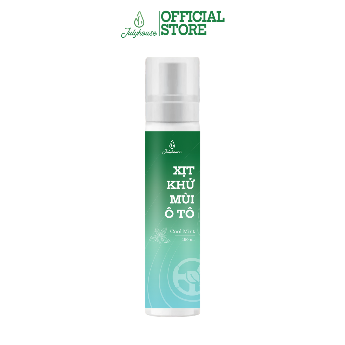 Xịt khử mùi ô tô Cool Mint Julyhouse 150ml