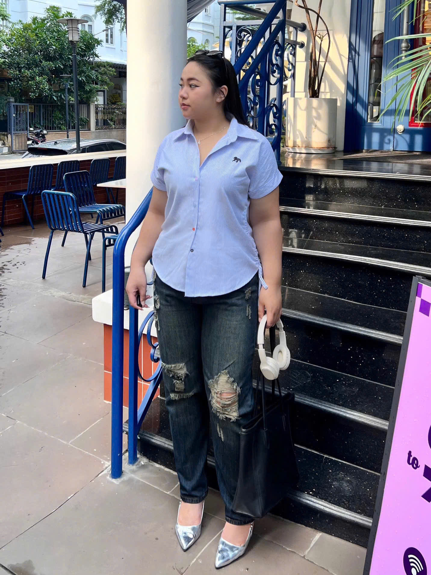 BIGSIZE- Quần jean baggy rách kiểu T-QJ394_thumbnail_6