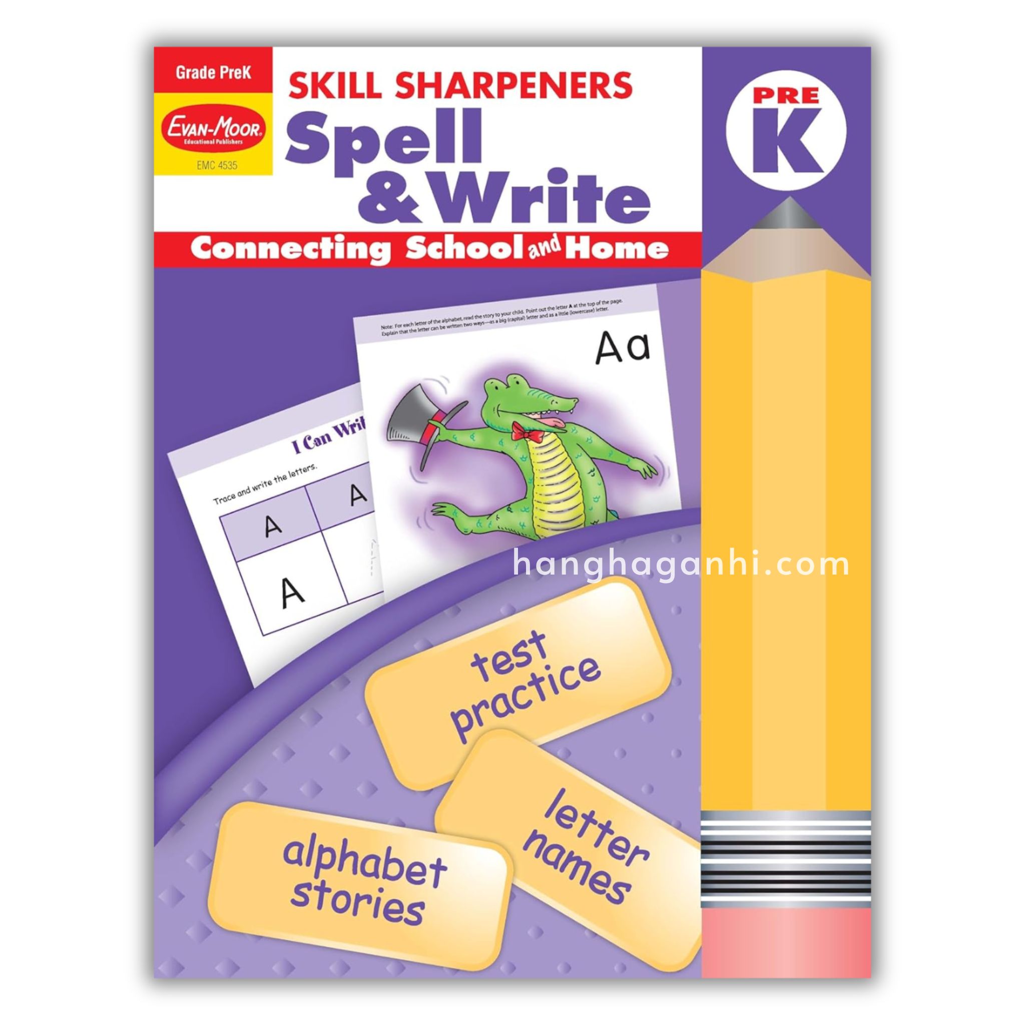 Skill Sharpeners Spell &amp; Write Pre - K