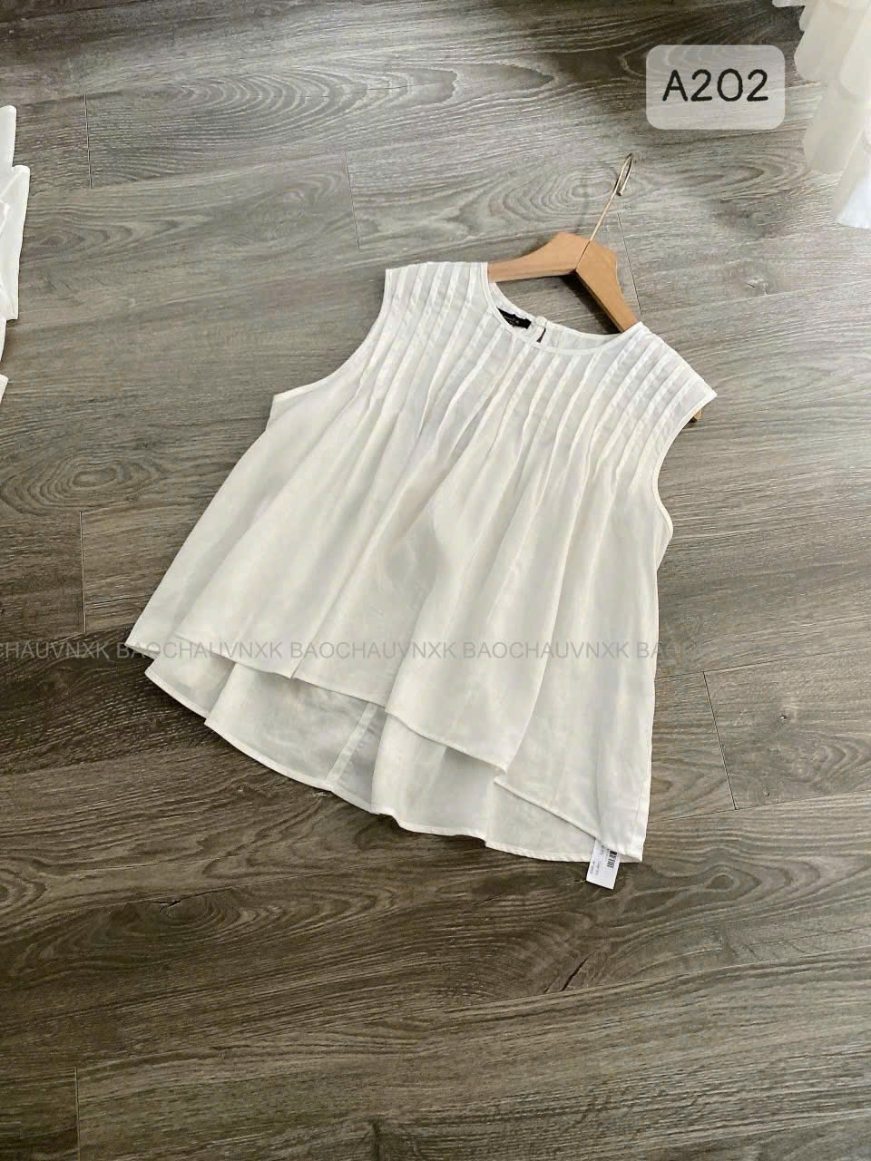 A202 ÁO KIỂU BABY DOLL TRẮNG