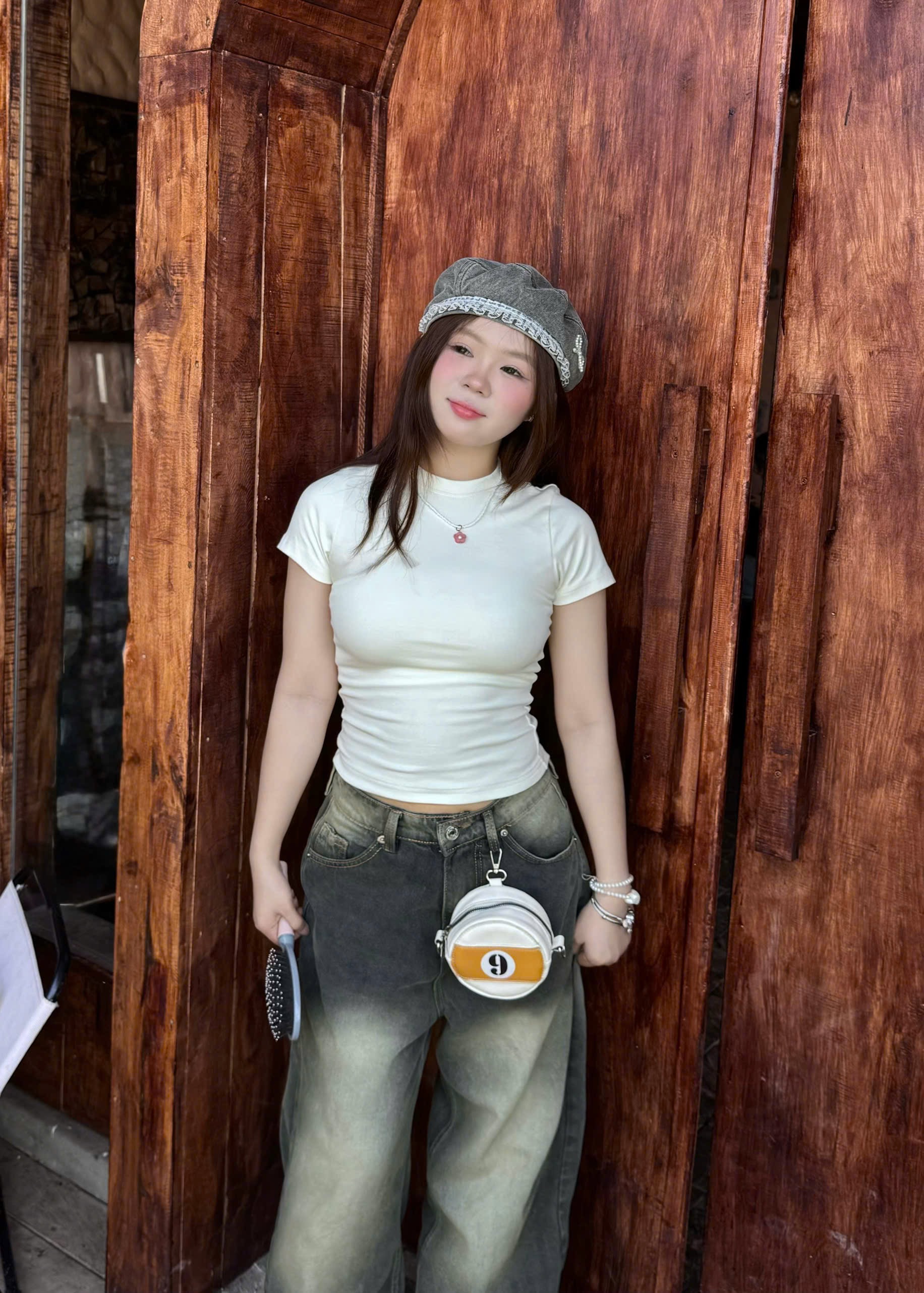 Áo baby tee trơn chất vải borip co giãn 4c AB00037 Miucho_thumbnail_9