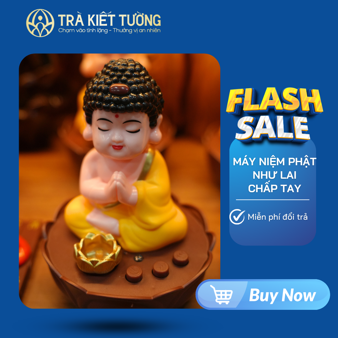 MÁY NIỆM PHẬT NHƯ LAI CHẤP TAY