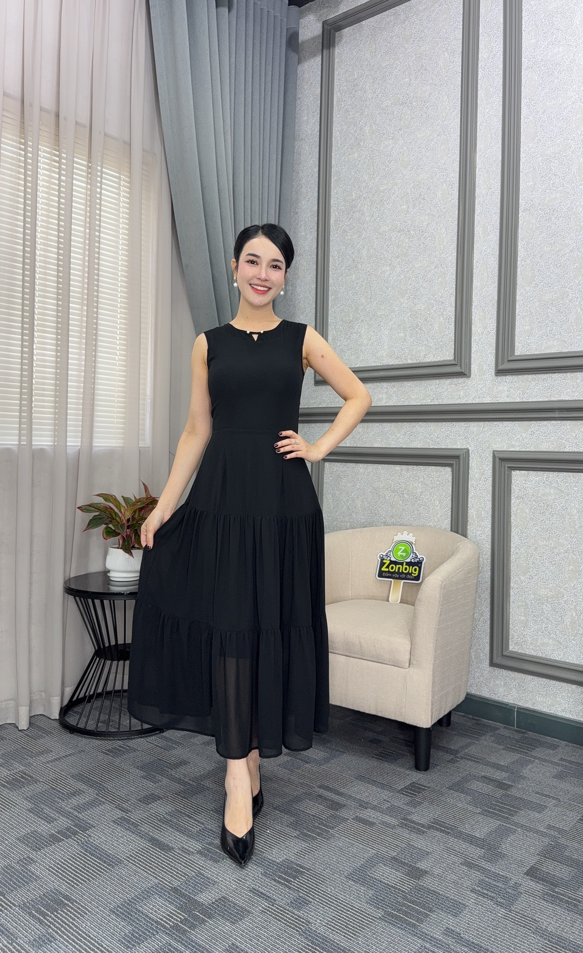 Đầm xòe - Y1992 - Thương hiệu Zonbig_thumbnail_4