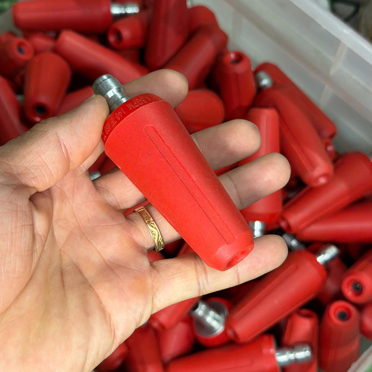 Đầu béc xoay tăng áp 360 xịt rửa xe siêu mạnh