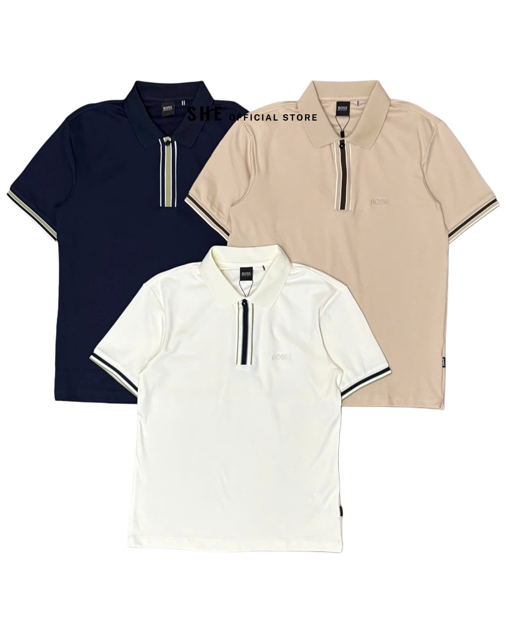 G877 ÁO POLO BOSS NAM