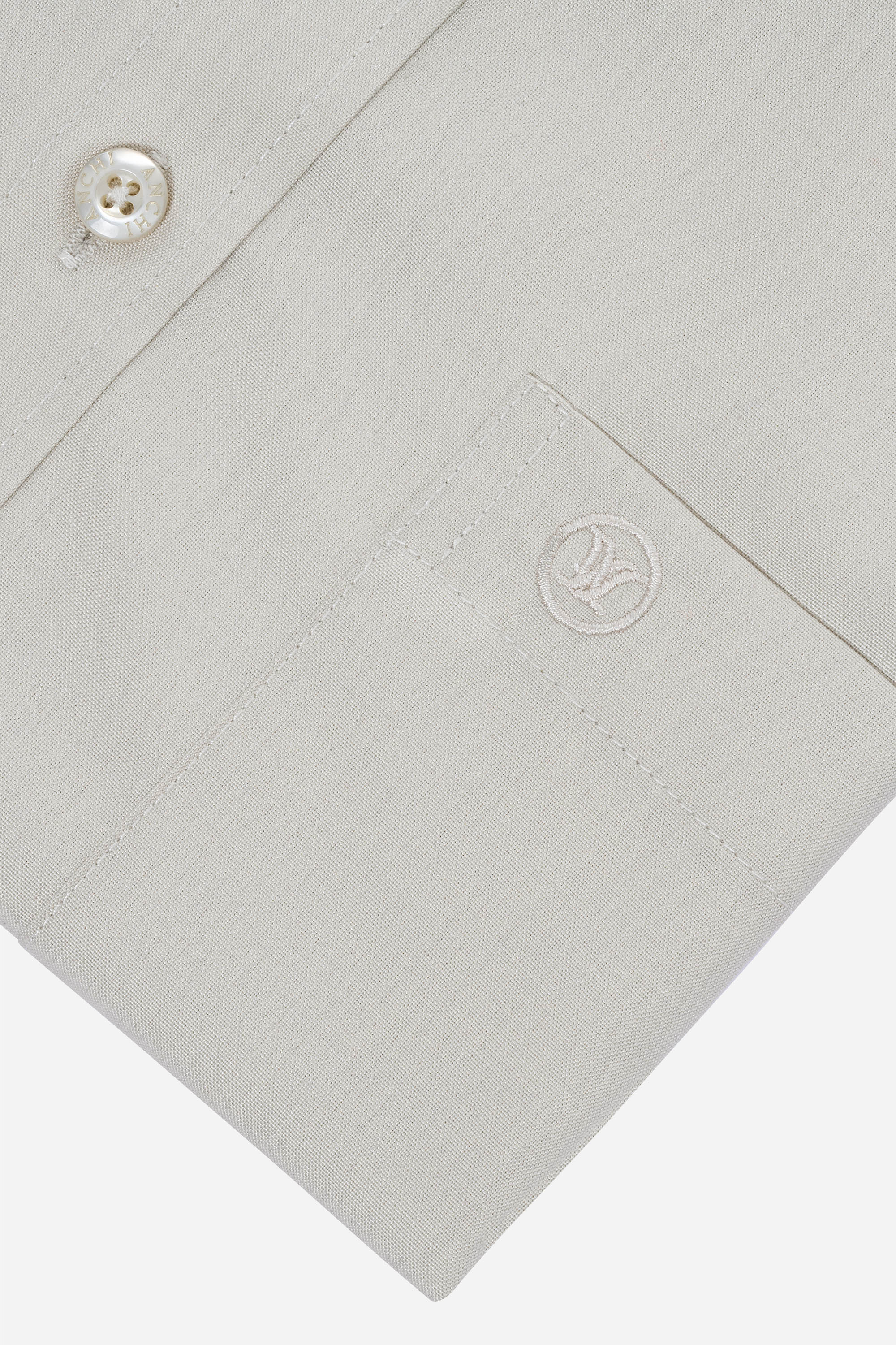 Sơ Mi Trơn Dài Tay Nam Trung Niên ANCHi Chất Liệu Cotton Nhập Khẩu Màu Trắng_thumbnail_21