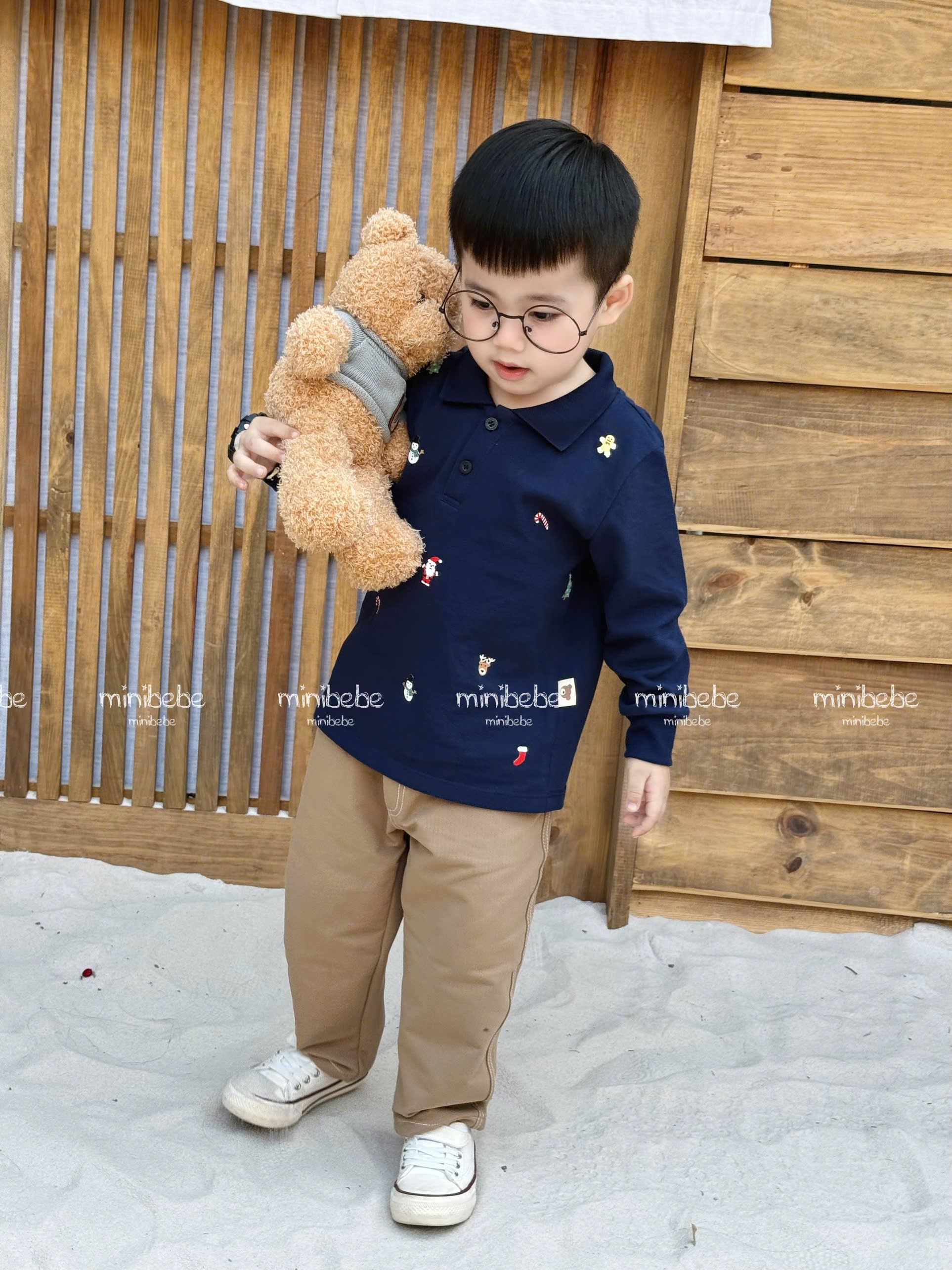 K82 BỘ DÀI TAY HÌNH NOEL TÍ HON - A210.413