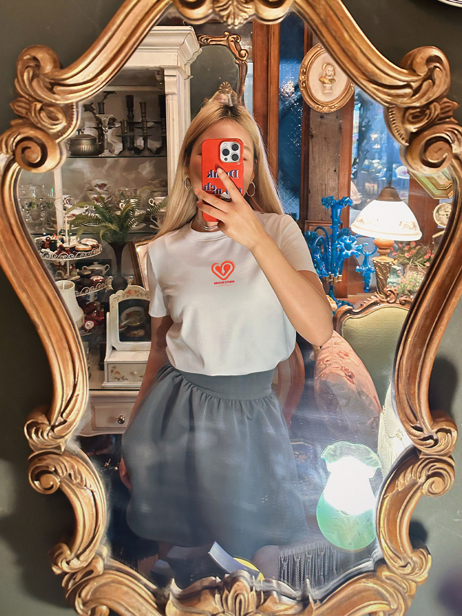 Áo thun nữ tết form vừa regular vải cotton 4c thoáng mát 1802 Miucho in mix_thumbnail_4