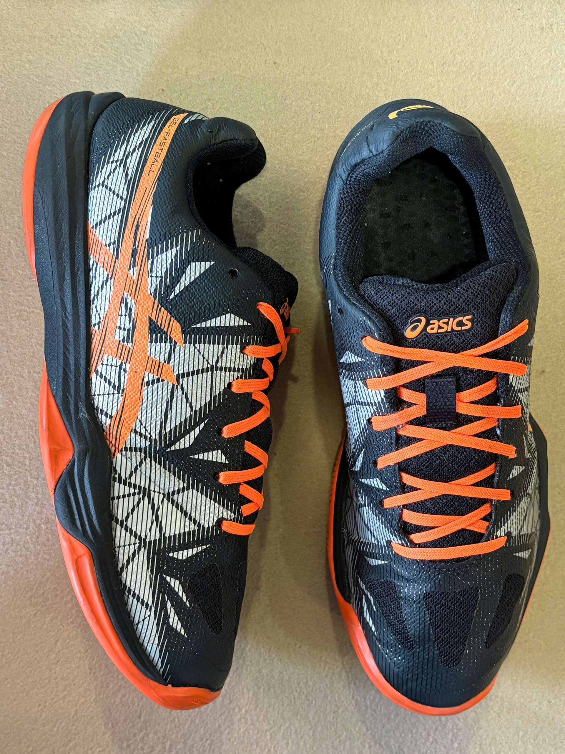 ASICS GEL-FASTBALL 3 Indoor Court Shoes E712N-001 - Black