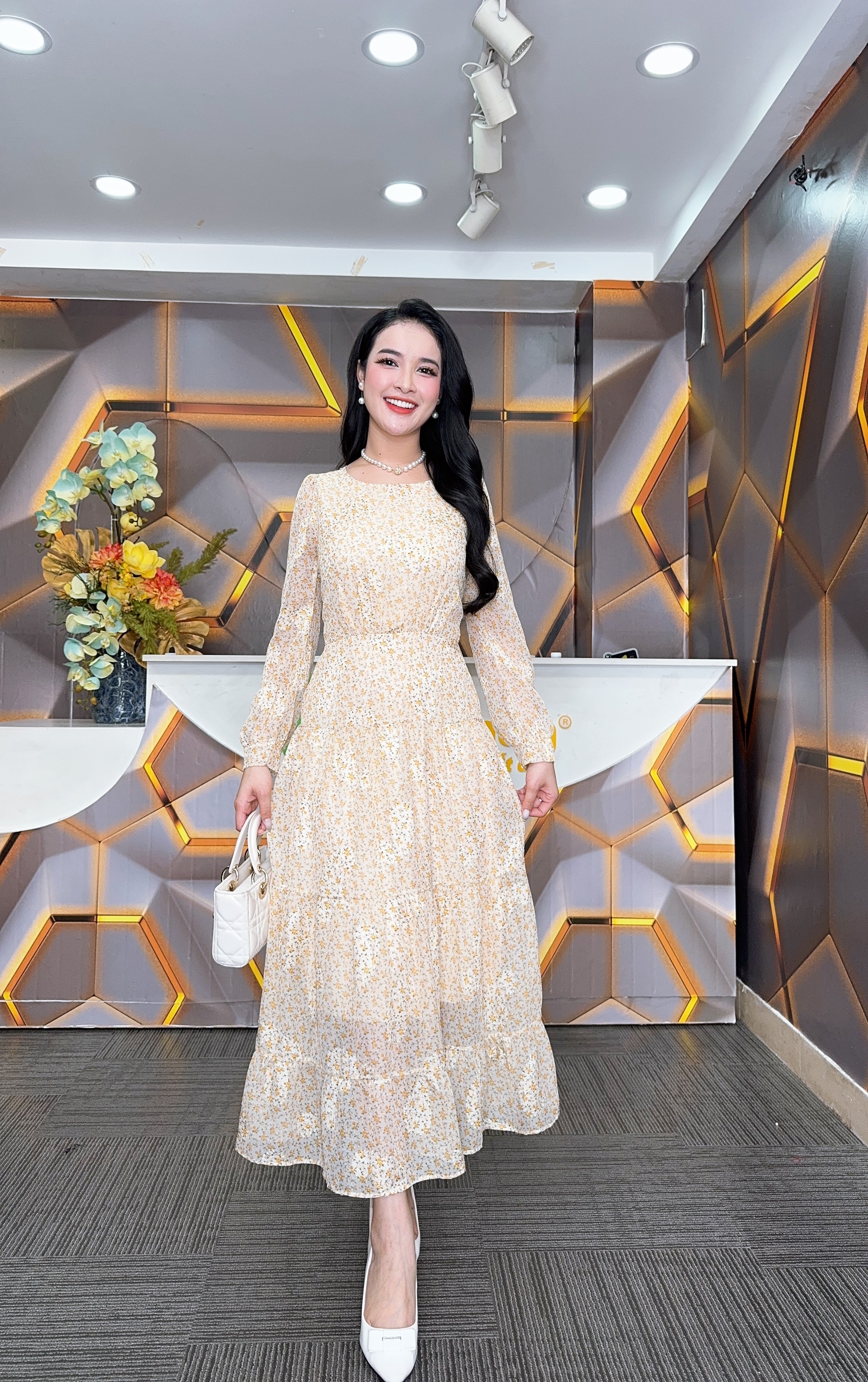 Đầm xòe - Y1819 - Thương hiệu Zonbig_thumbnail_5