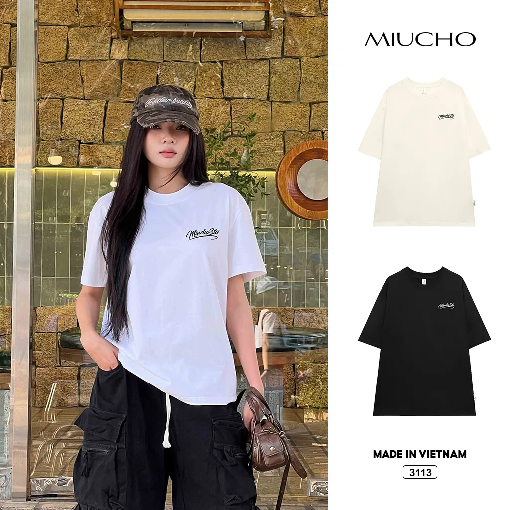 Áo thun form rộng basic Miucho 3113_thumbnail_1