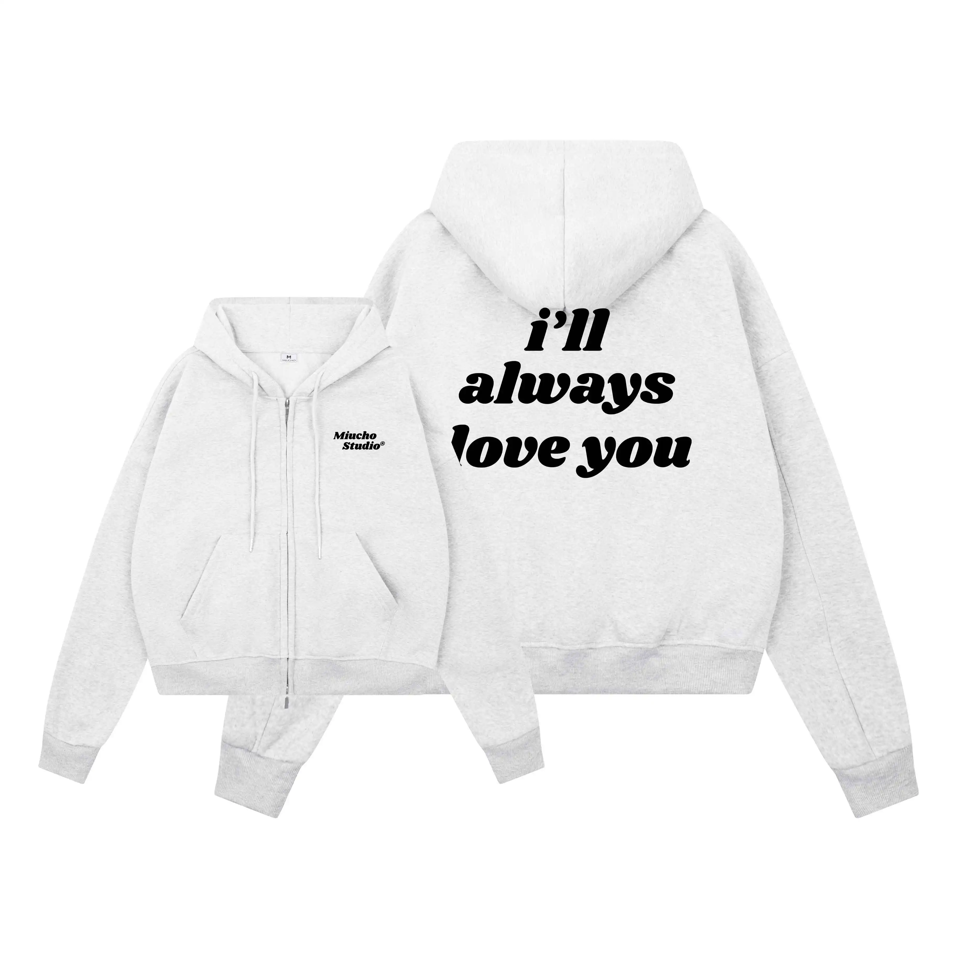Áo hoodie zip boxy couple cặp đôi basic Miucho Club nỉ 2 da thoáng mát chuẩn form 2994_thumbnail_0