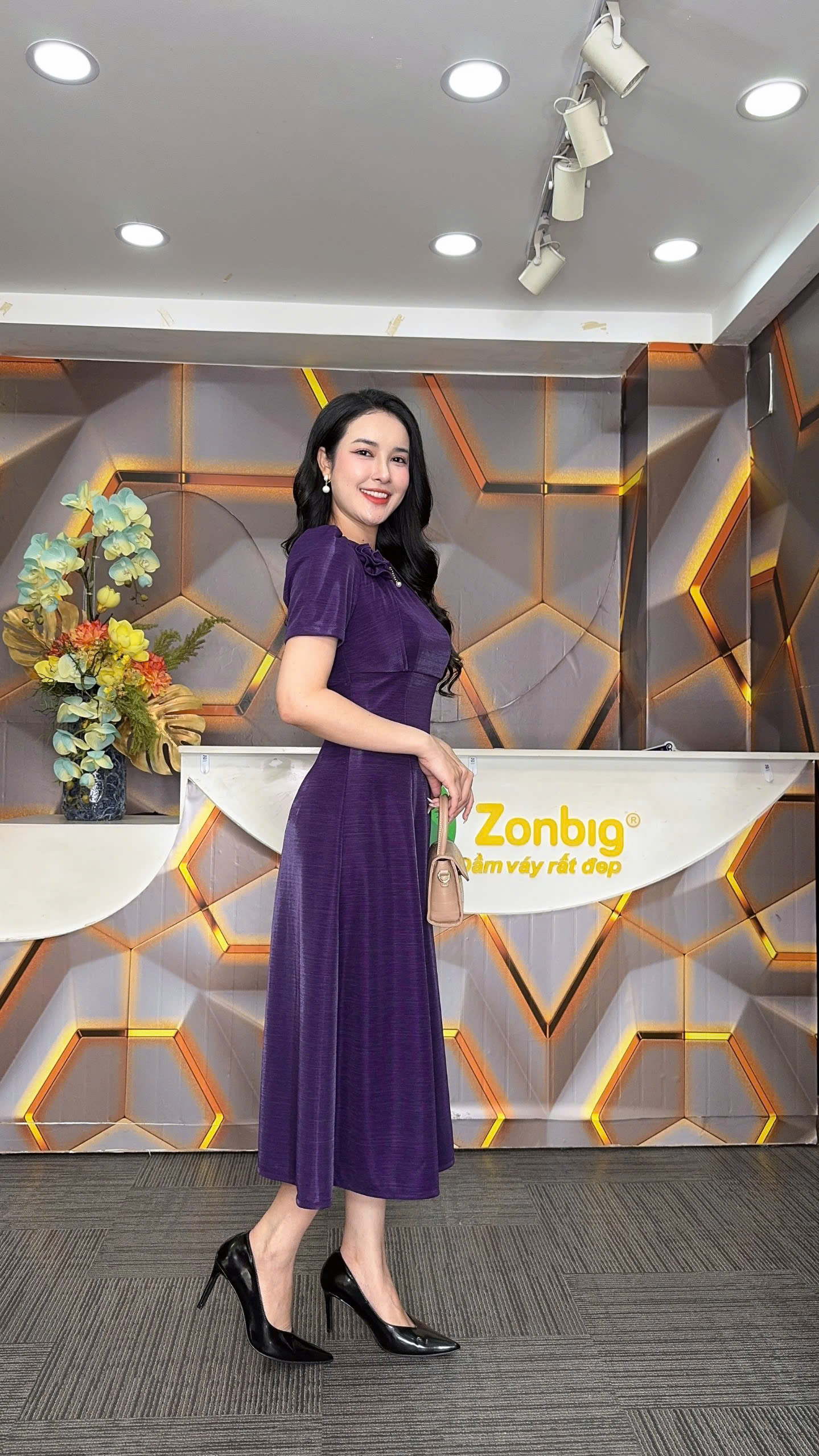 Đầm xòe - Y1899 - Thương hiệu Zonbig_thumbnail_5