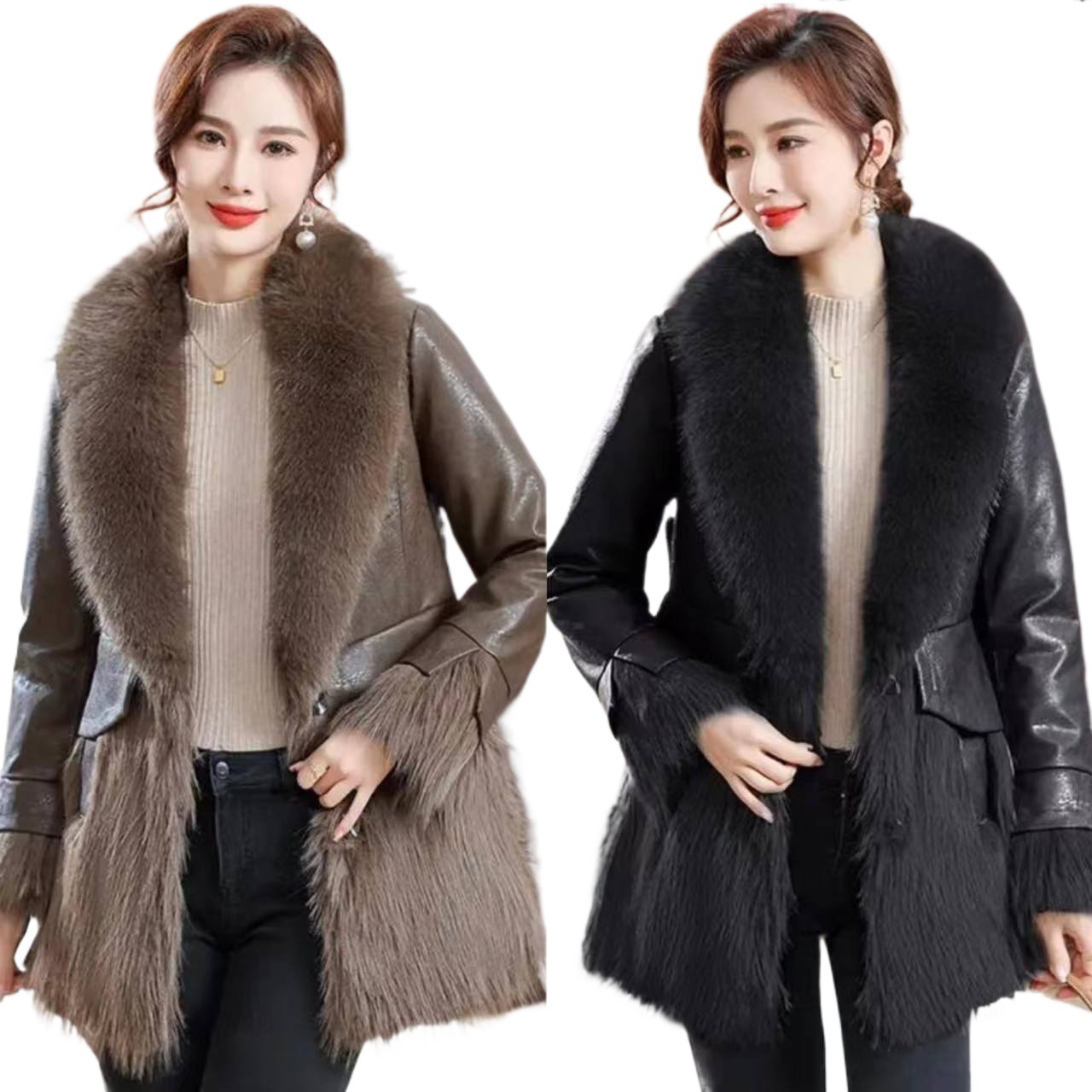 [MS000042] 🔥 Áo khoác da lông nữ 2025 siêu tôn dáng, sang chảnh_thumbnail_4