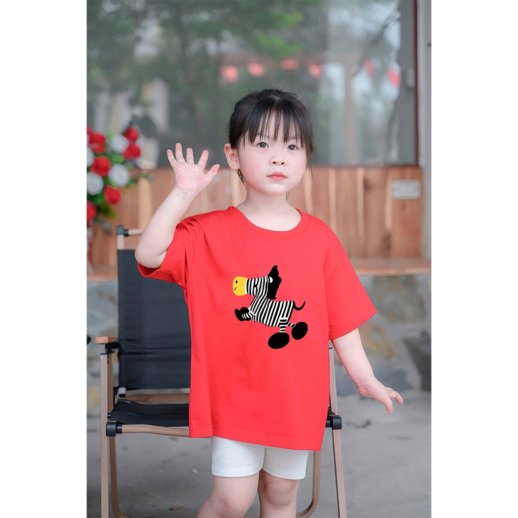 Áo thun Tết mẹ và bé Kado chất vải mềm mại thoáng mát Ngựa vằn in mix 2965_thumbnail_5