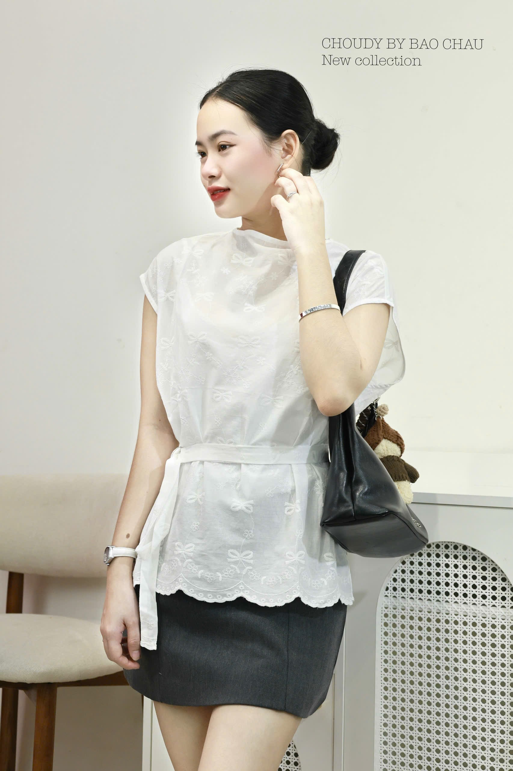 SALE U476 ÁO KIỂU (KÈM LÓT)