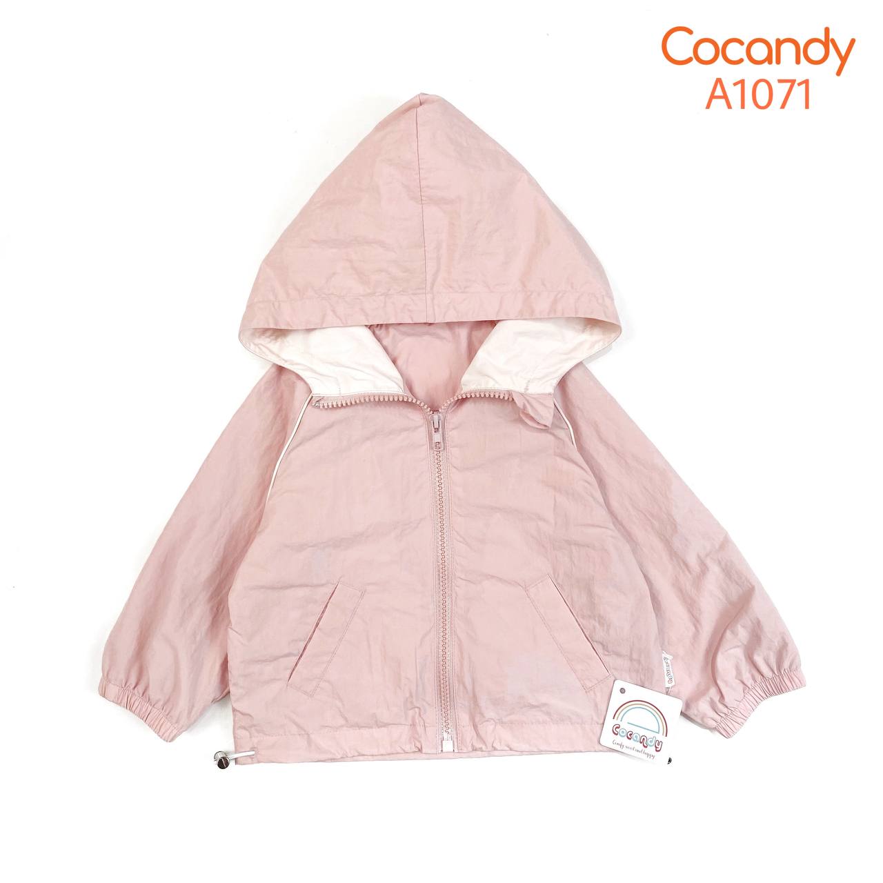 Áo khoác gió HỒNG có mũ_thumbnail_3