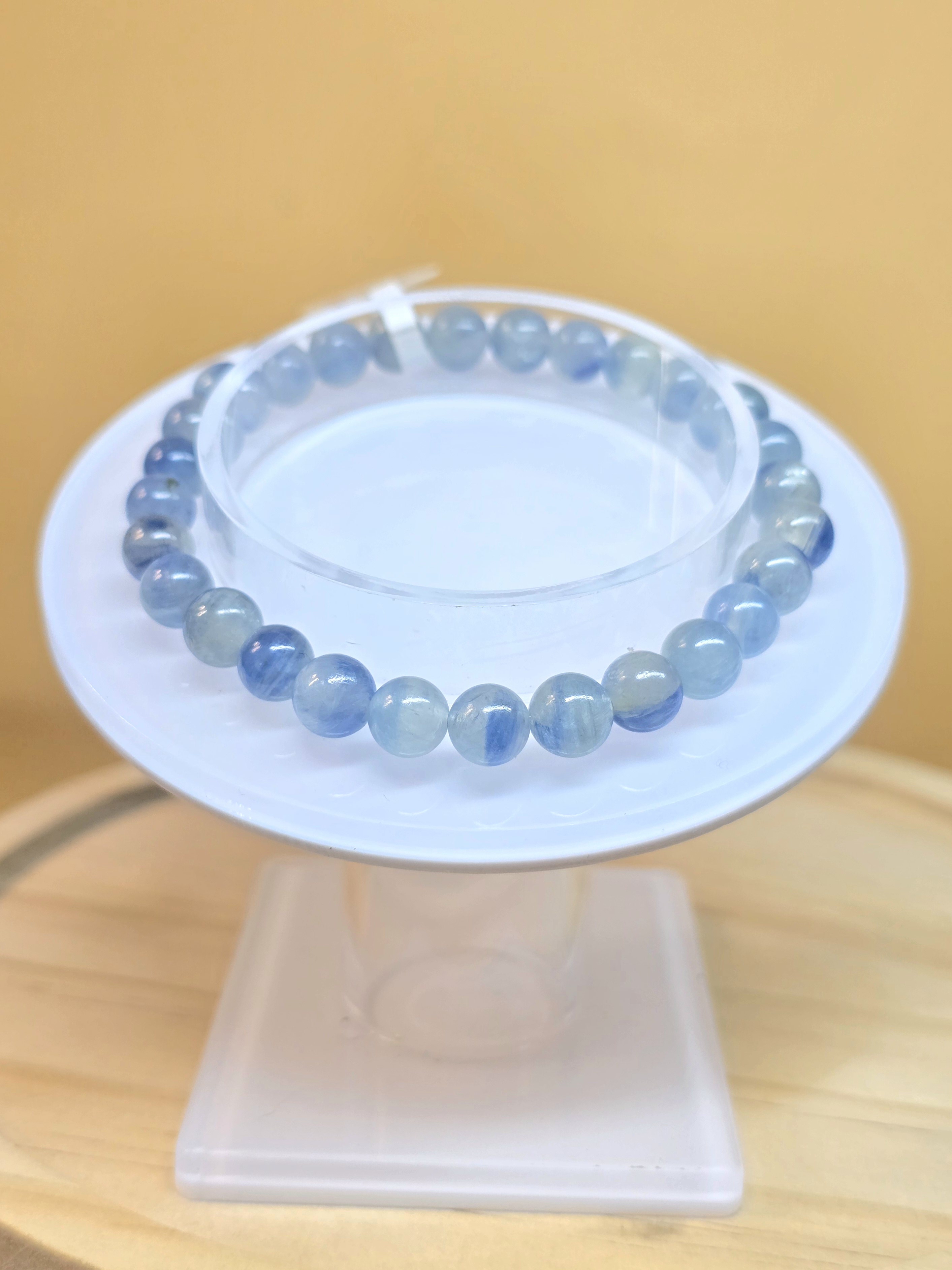 Vòng Tay Đá Kyanite Xanh Dương - Blue Kyanite